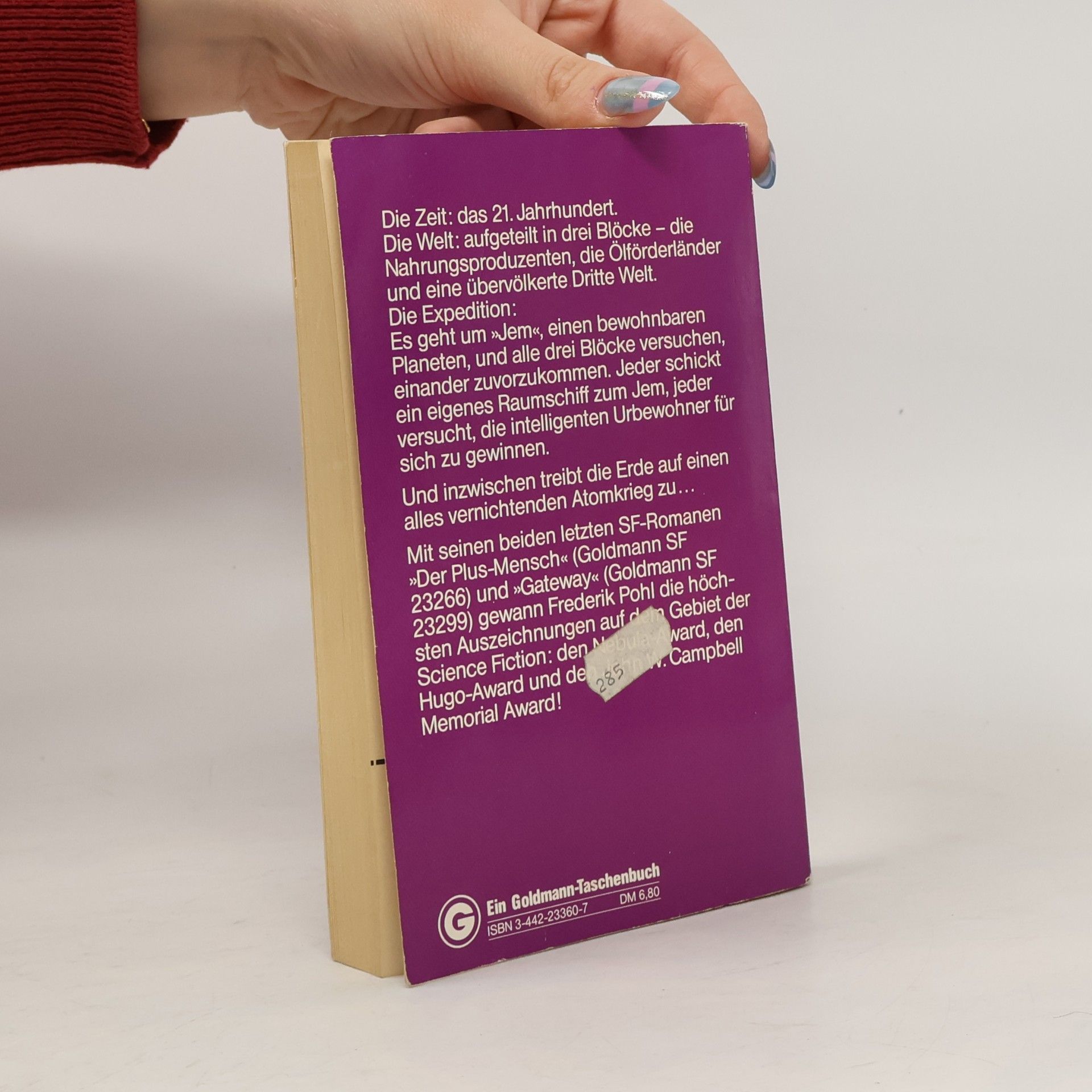 Frederik Pohl Jem, die Konstruktion einer Utopie