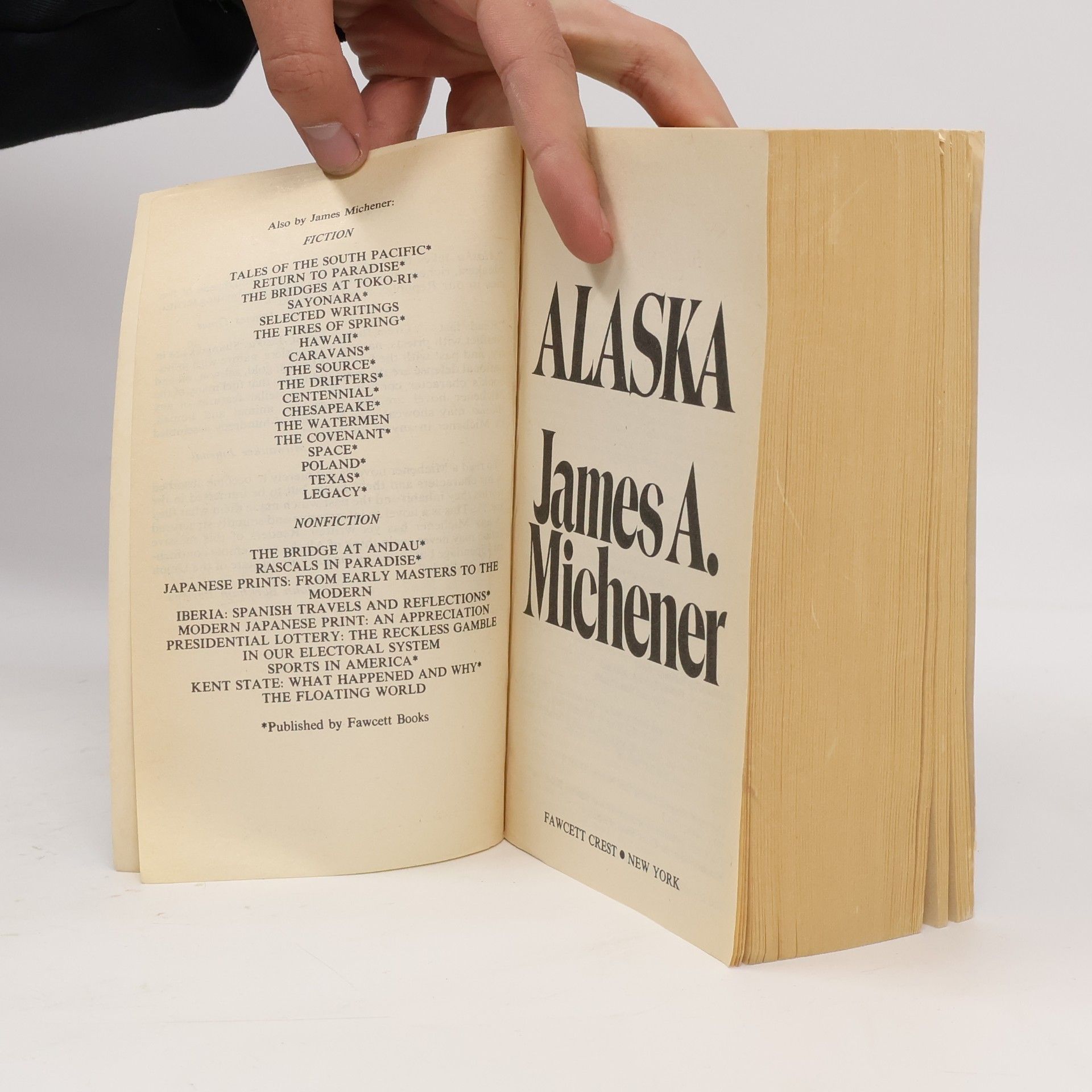 James Albert Michener Alaska