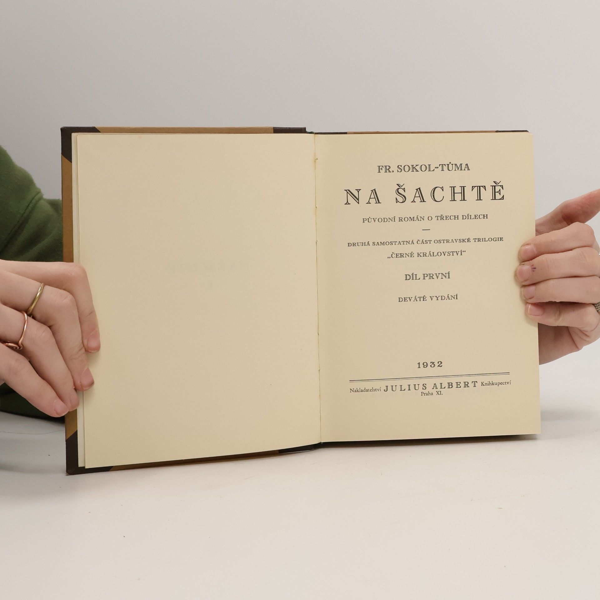 Fr. Sokol-Tůma Na šachtě