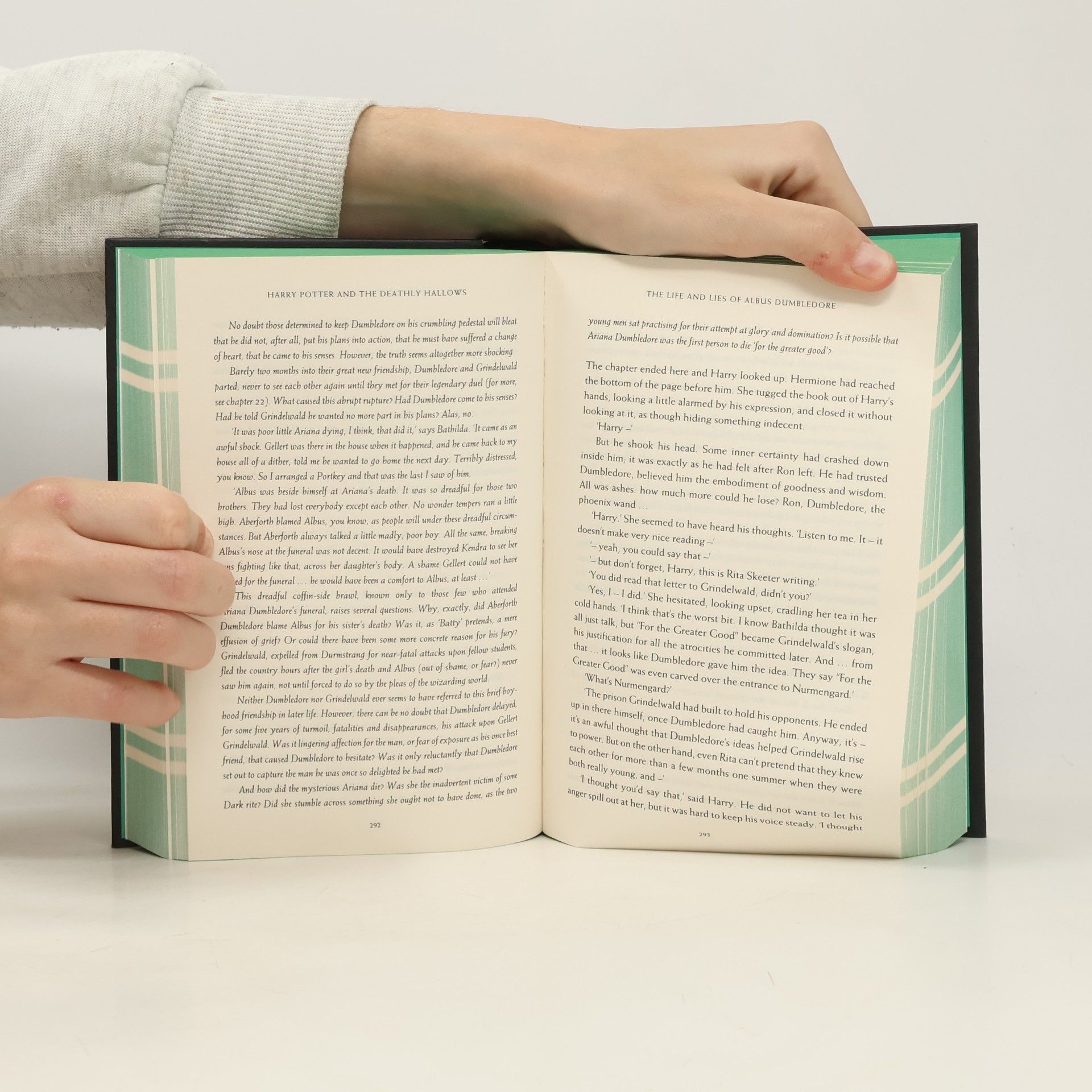 J. K. Rowling Harry Potter and the Deathly Hallows (Slytherin Edition)