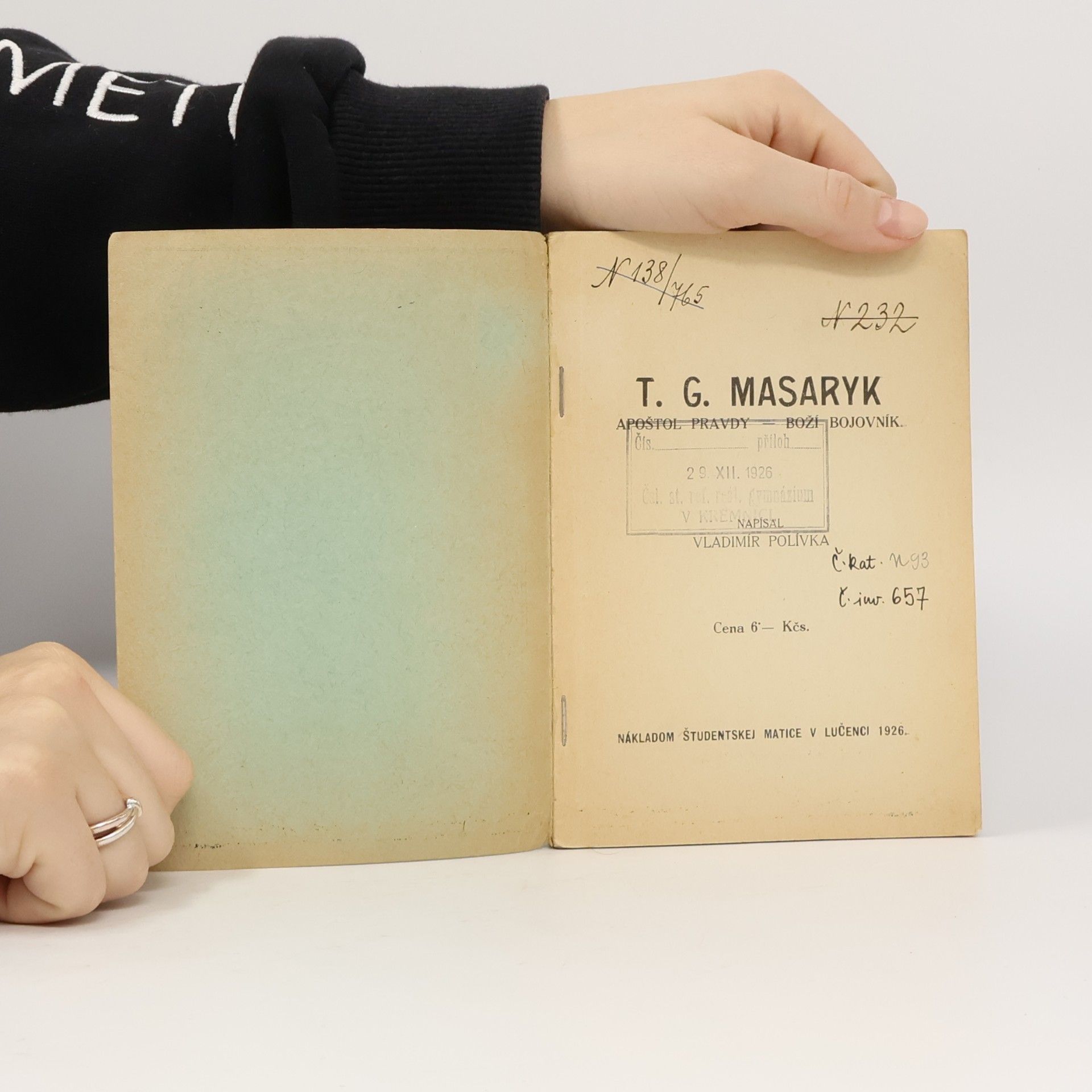 Vladimír Polívka T.G. Masaryk