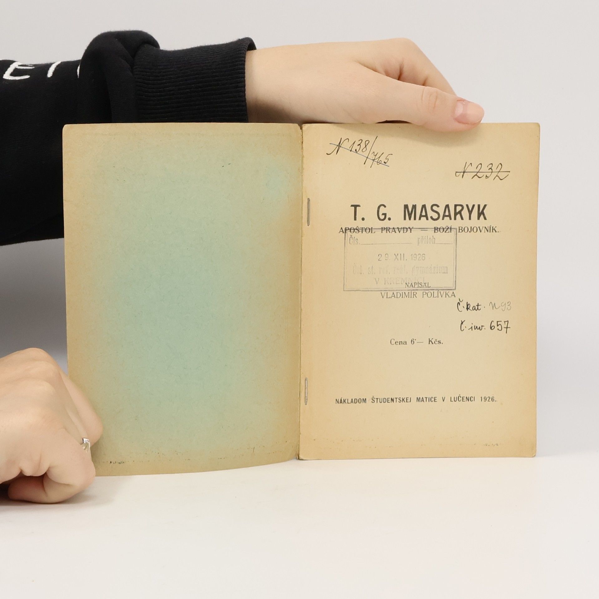 Vladimír Polívka T.G. Masaryk