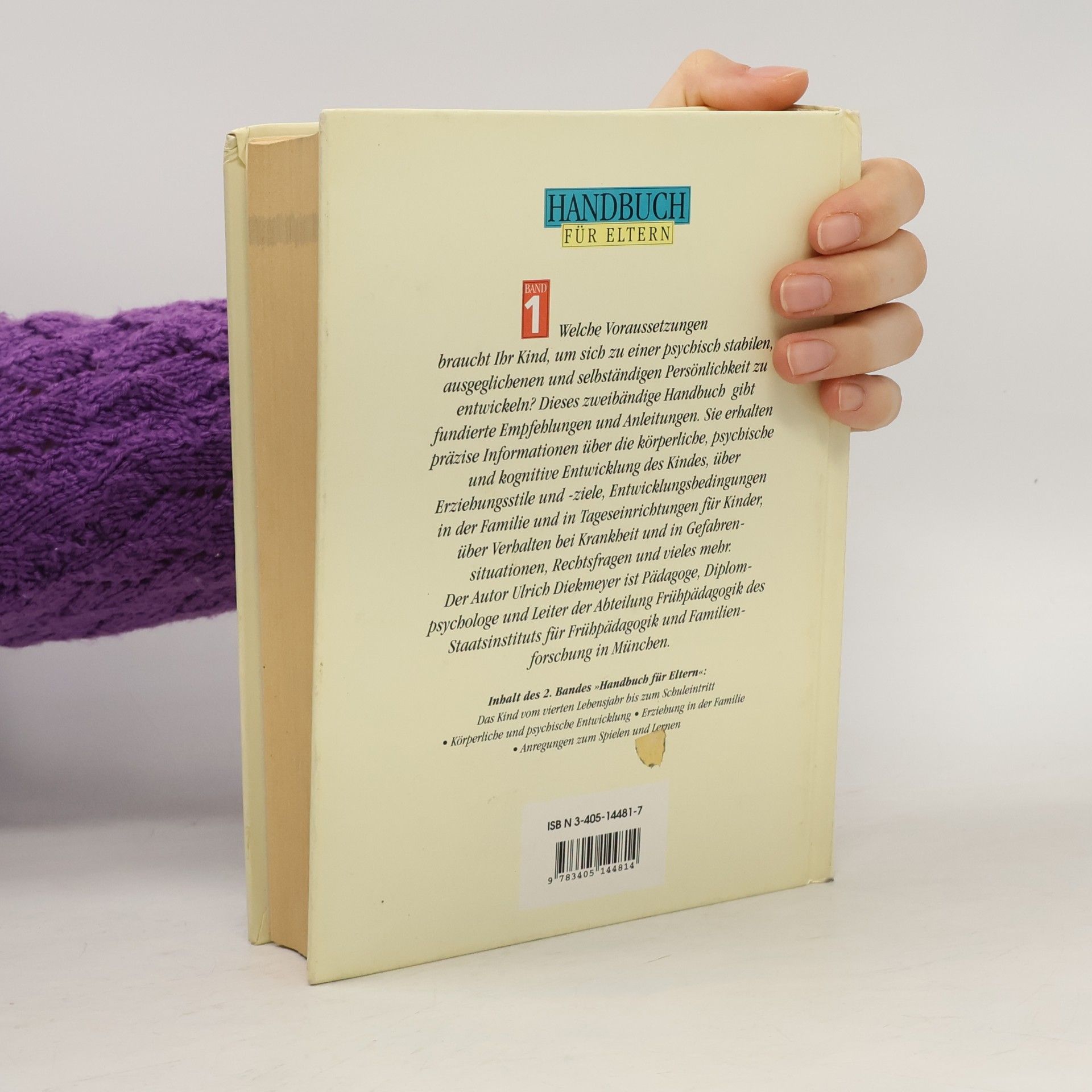 Ulrich Diekmeyer Handbuch für Eltern