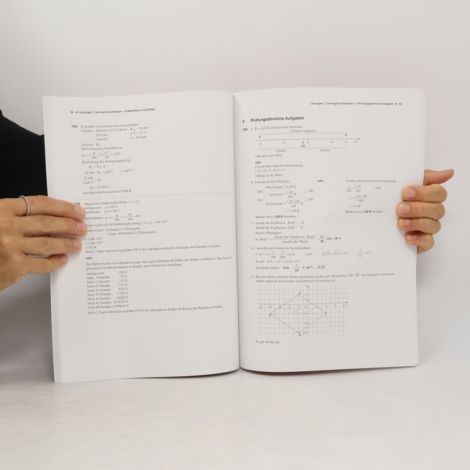 STARK Lösungen zu Mathematik - MSA/eBBR 2026 Berlin/Brandenburg - Prüfungsvorbereitung (Abschlussprüfungen)
