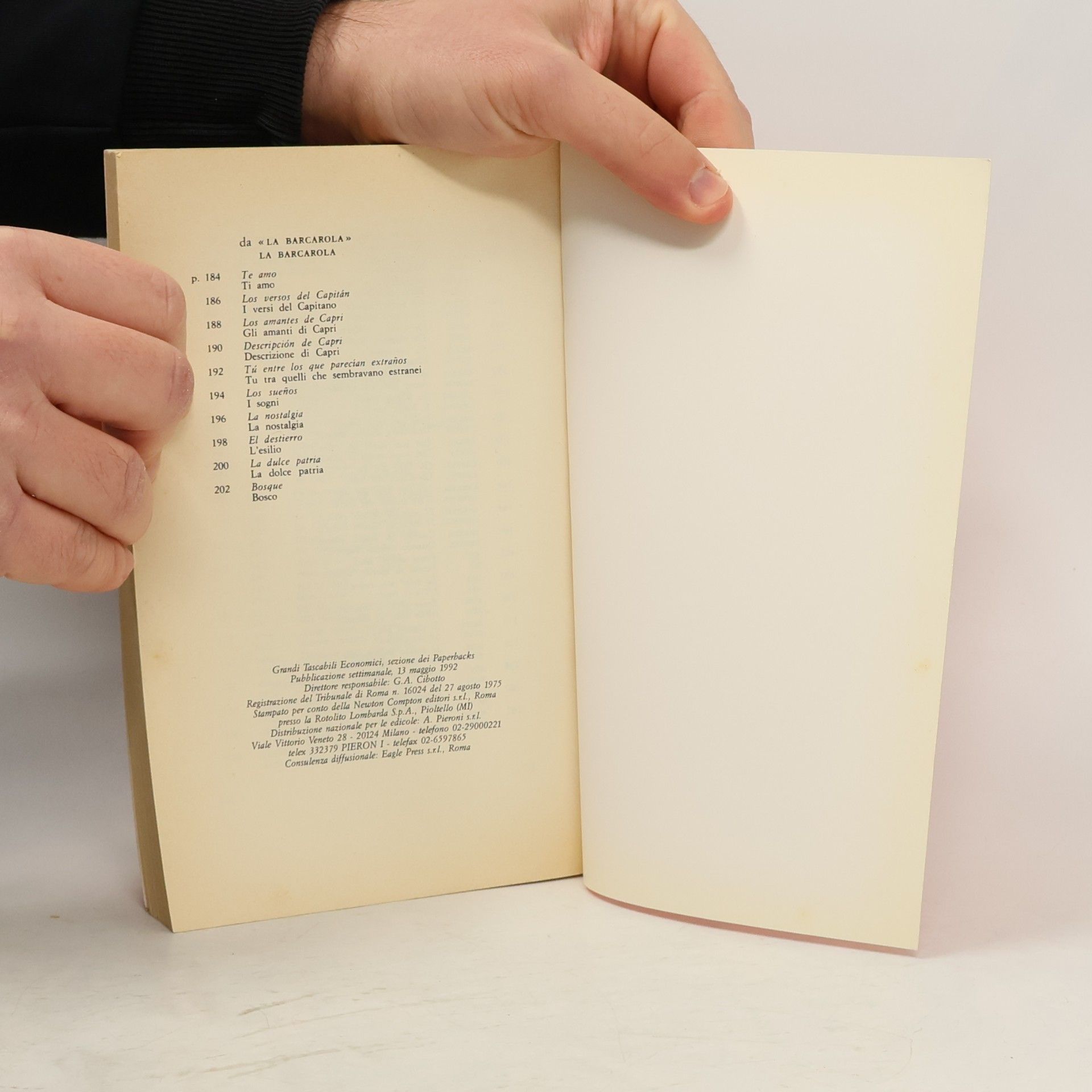 Neruda Poesie d'amore