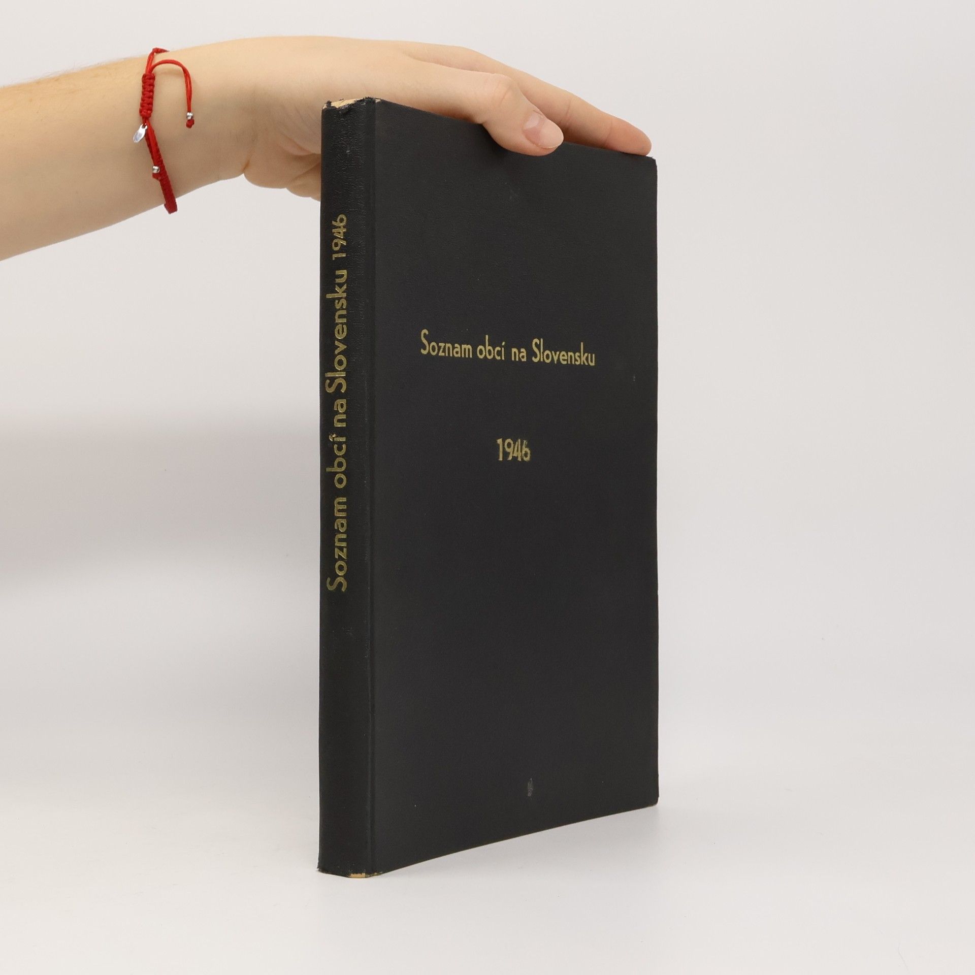 Various authors Soznam obcí na Slovensku 1946