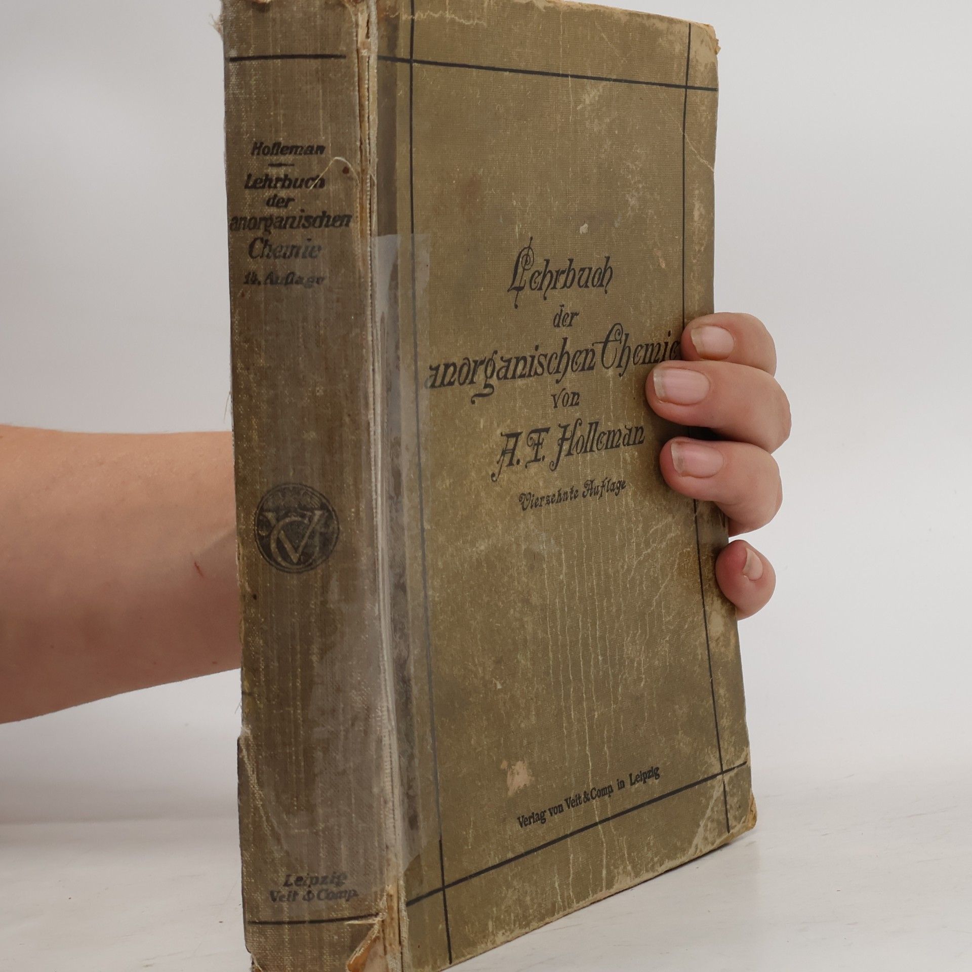 Arnold F. Holleman Lehrbuch der anorganischen Chemie