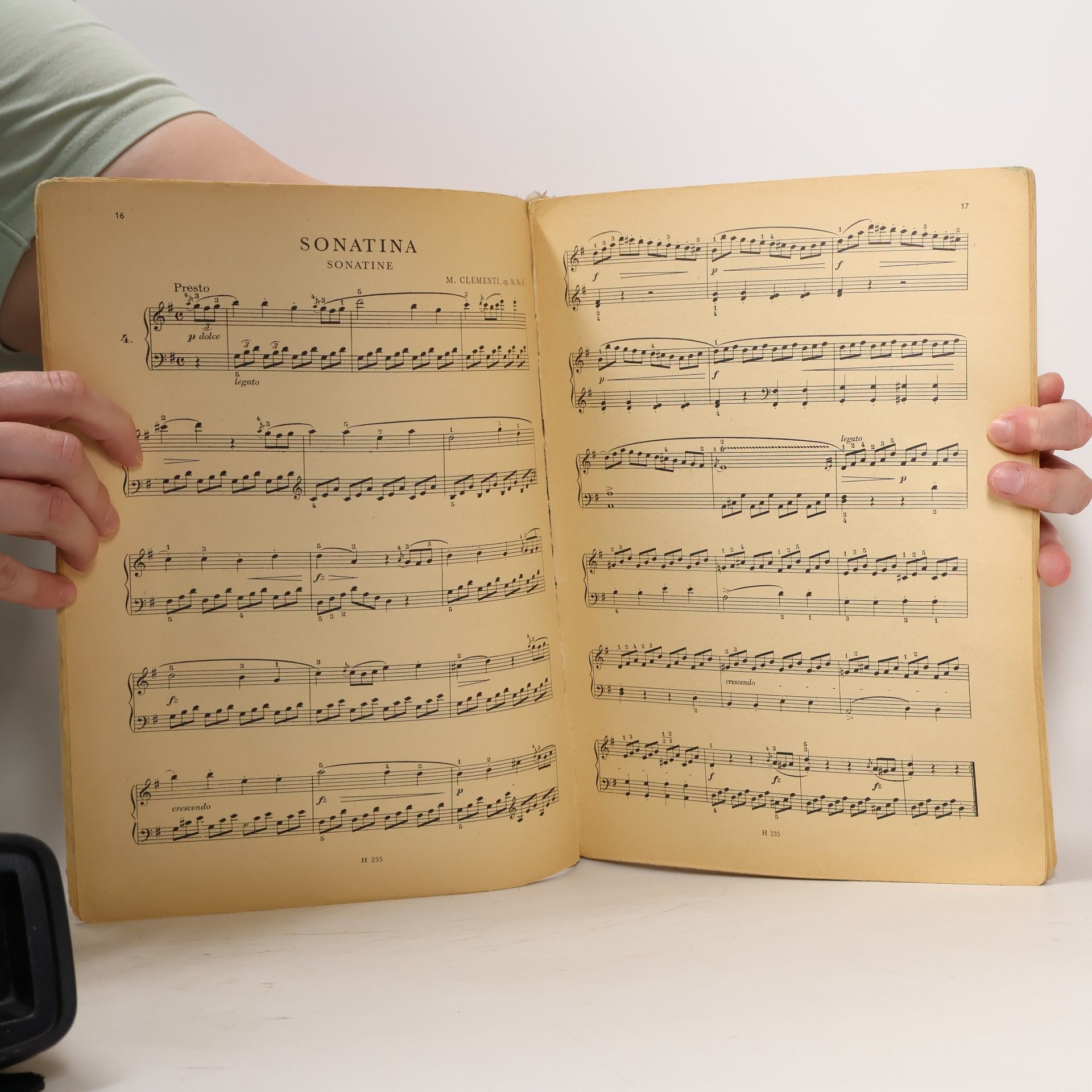 Muzio Clementi Sonatiny a ronda I.