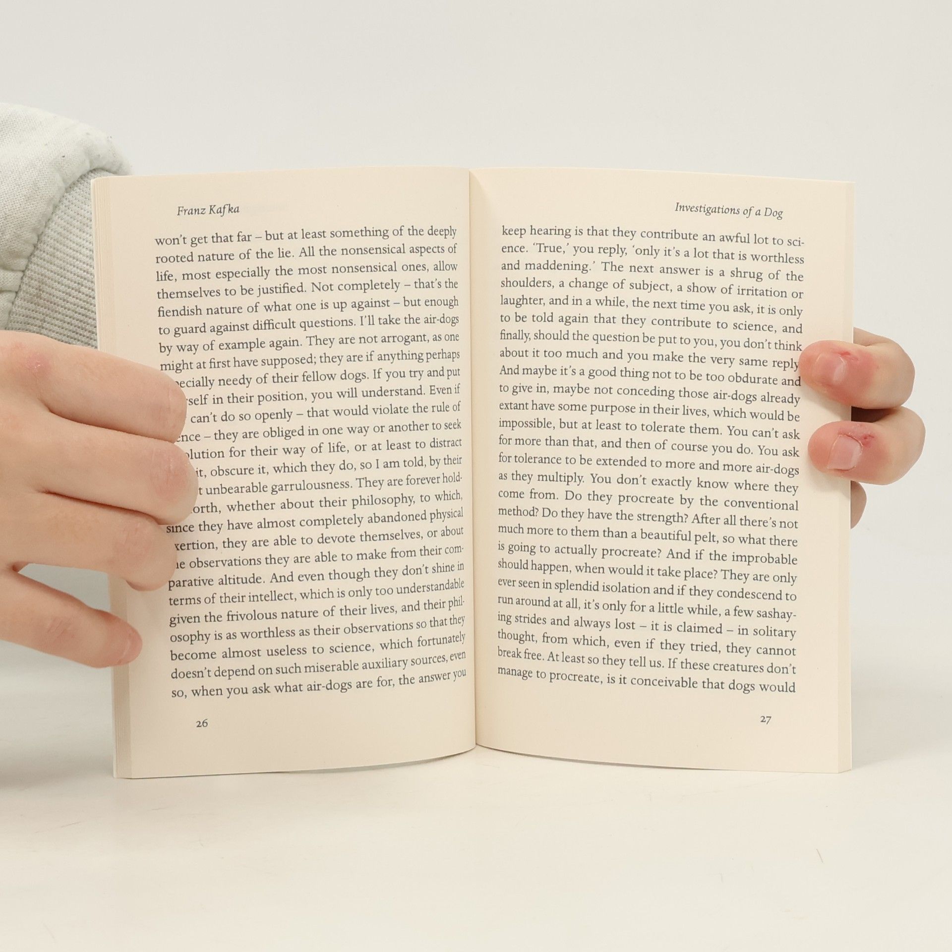Franz Kafka Investigations of a dog