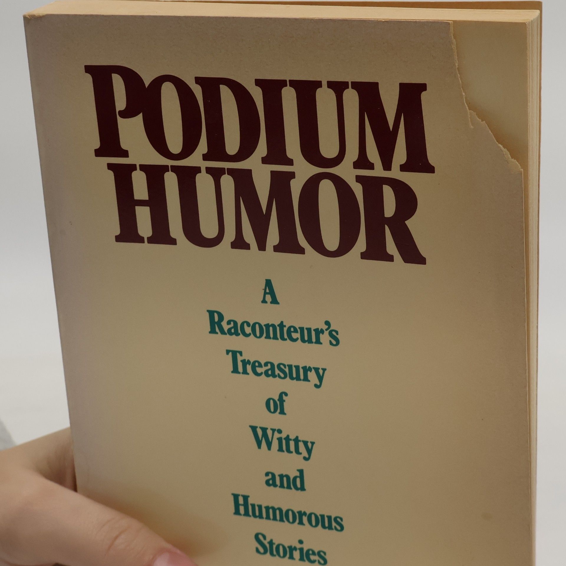 James C. Humes Podium Humor