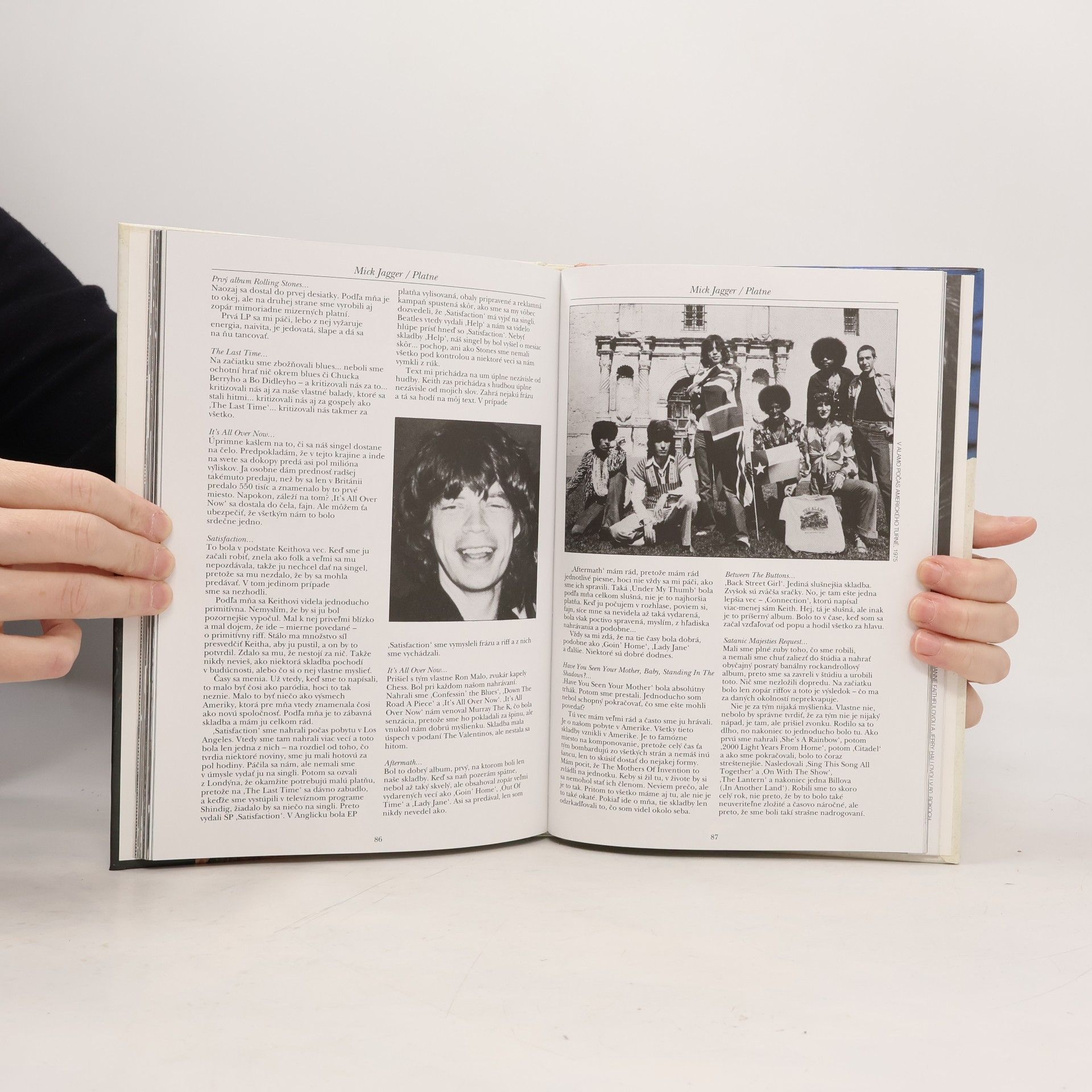 Barry Miles Mick Jagger – jeho vlastnými slovami