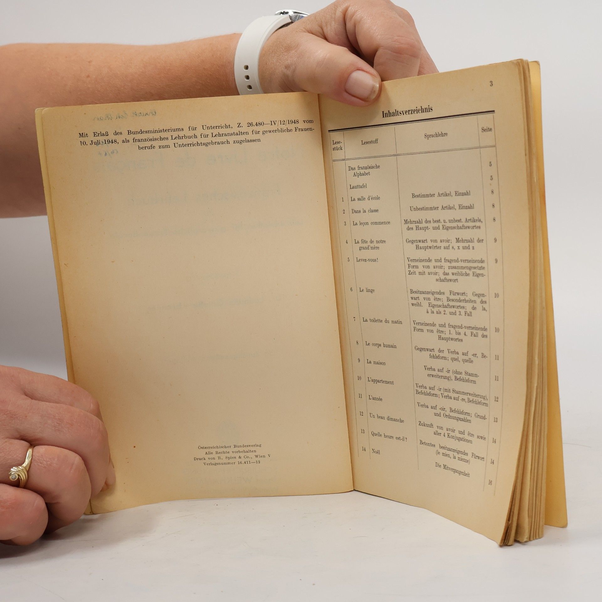 Dr. Ludmilla Gnießer-Brenner Notre Livre de Français