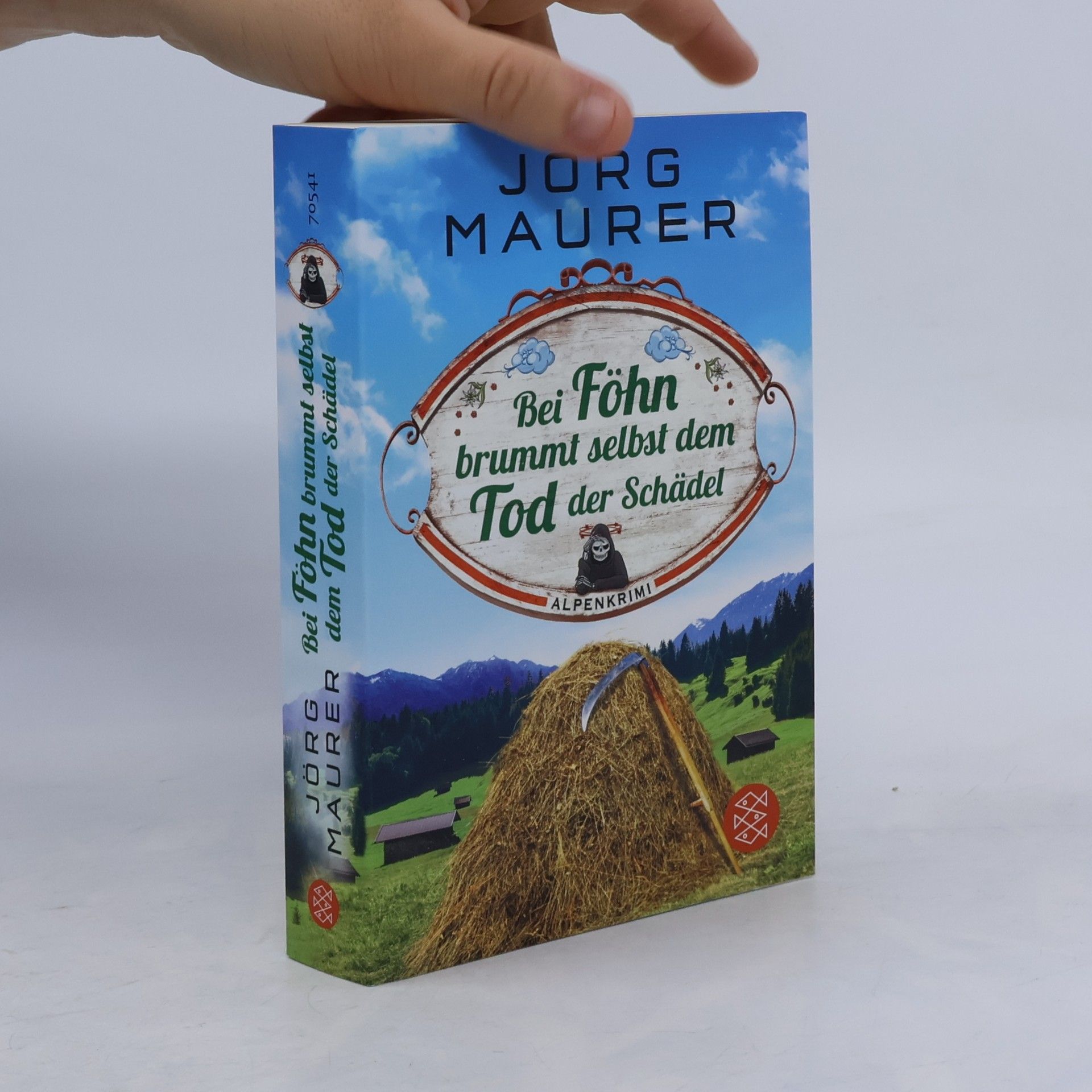 Bei Föhn brummt selbst dem Tod der Schädel