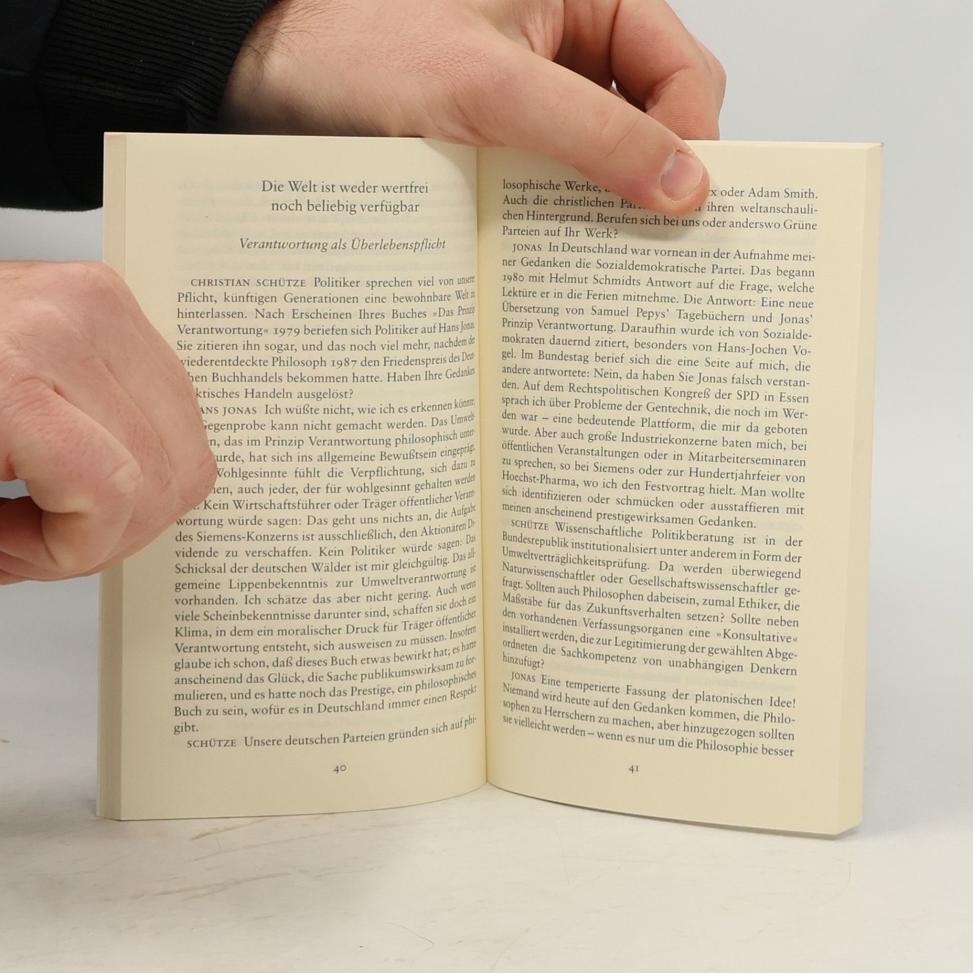 Hans Jonas Suhrkamp Taschenbuch - 2197: Dem bösen Ende näher