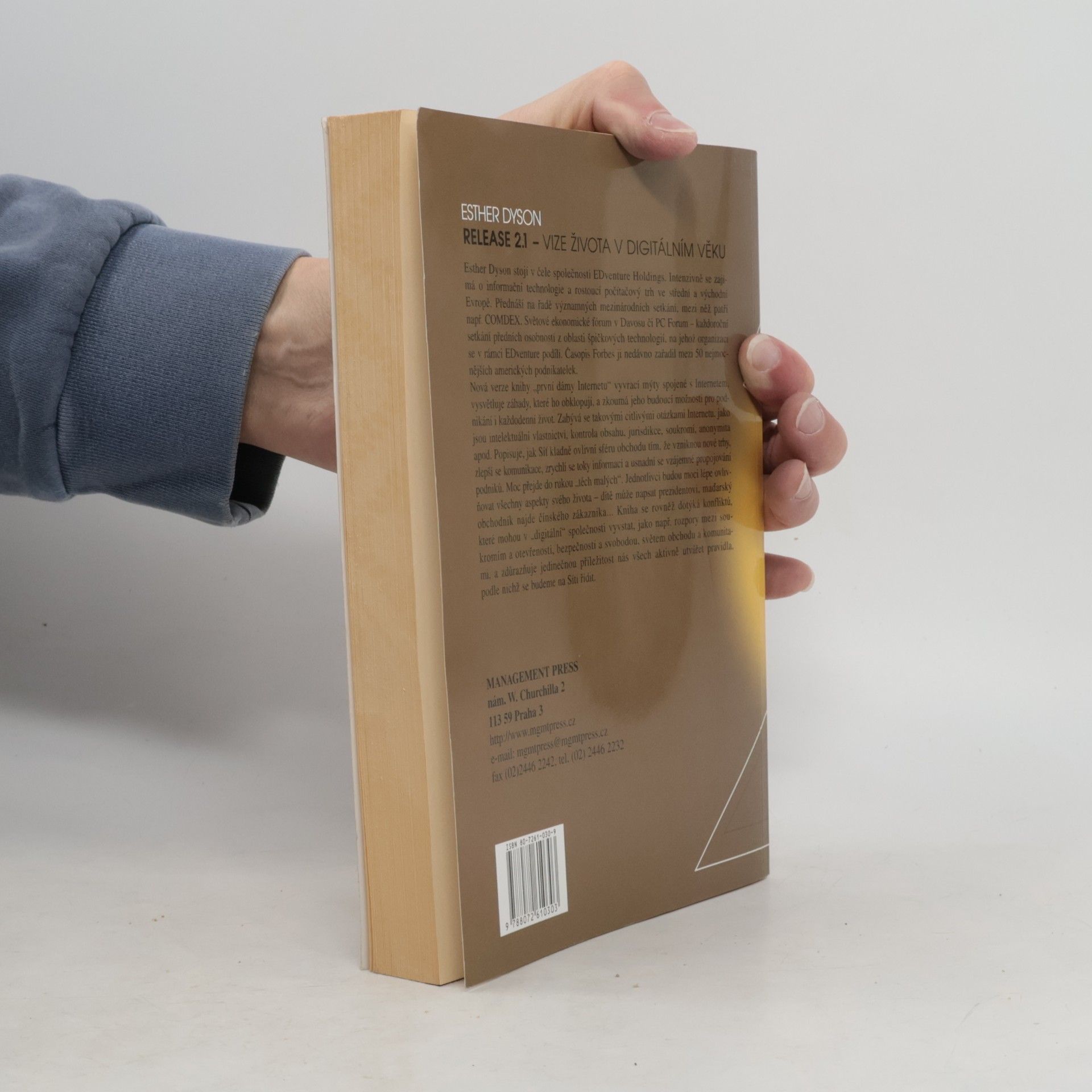 Esther Dyson Release 2.1. Vize života v digitálním věku