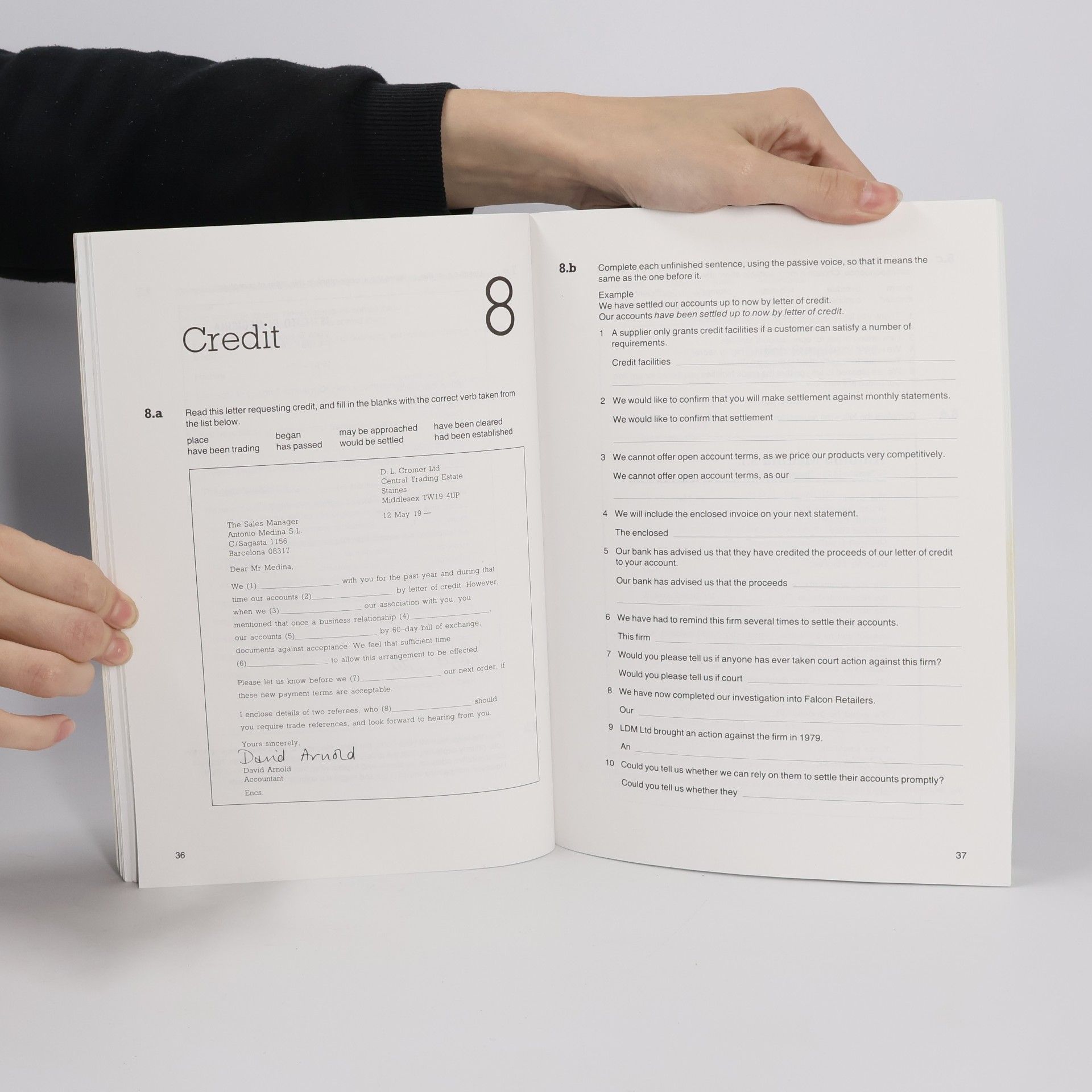 A. Ashley A correspondence workbook