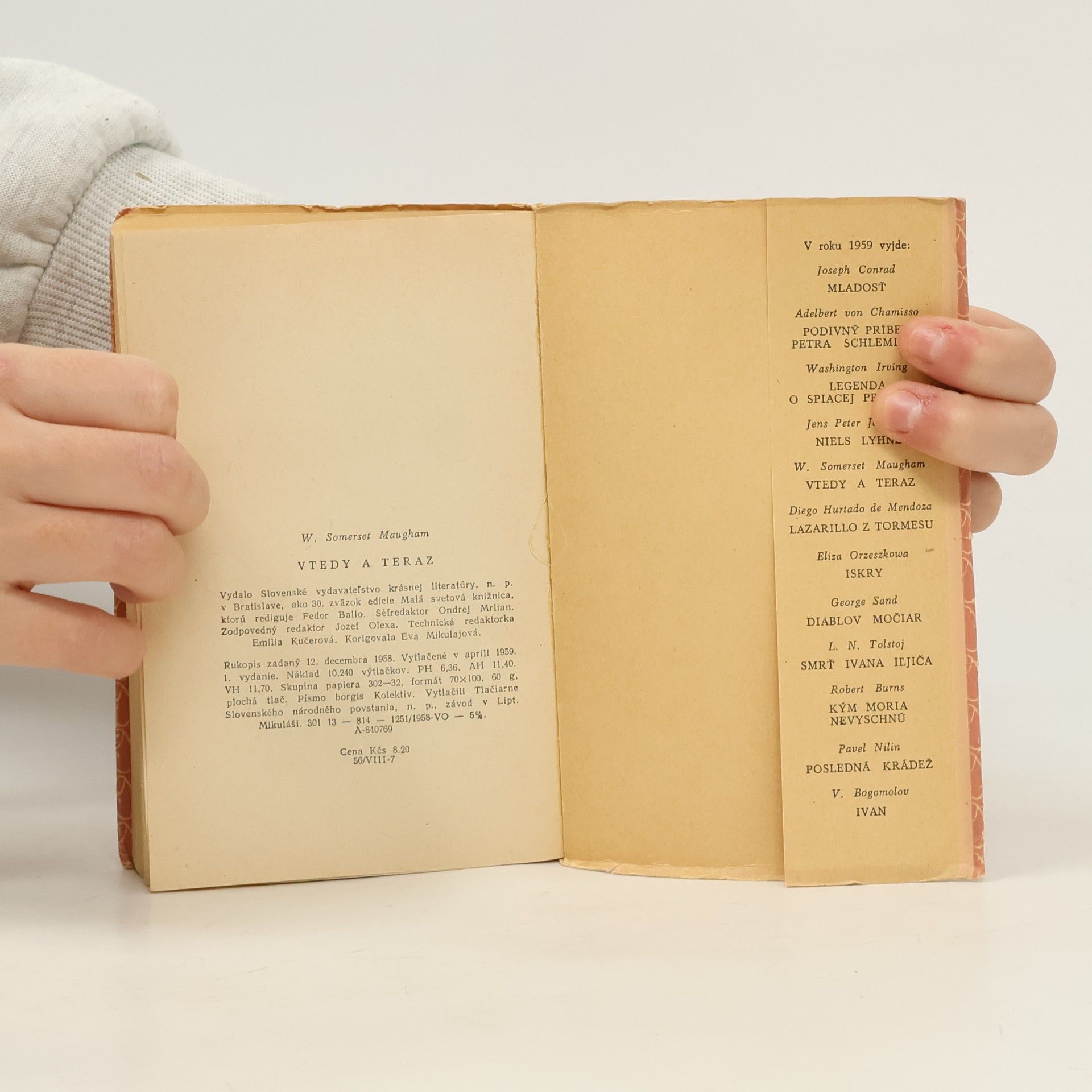 William Somerset Maugham Vtedy a teraz