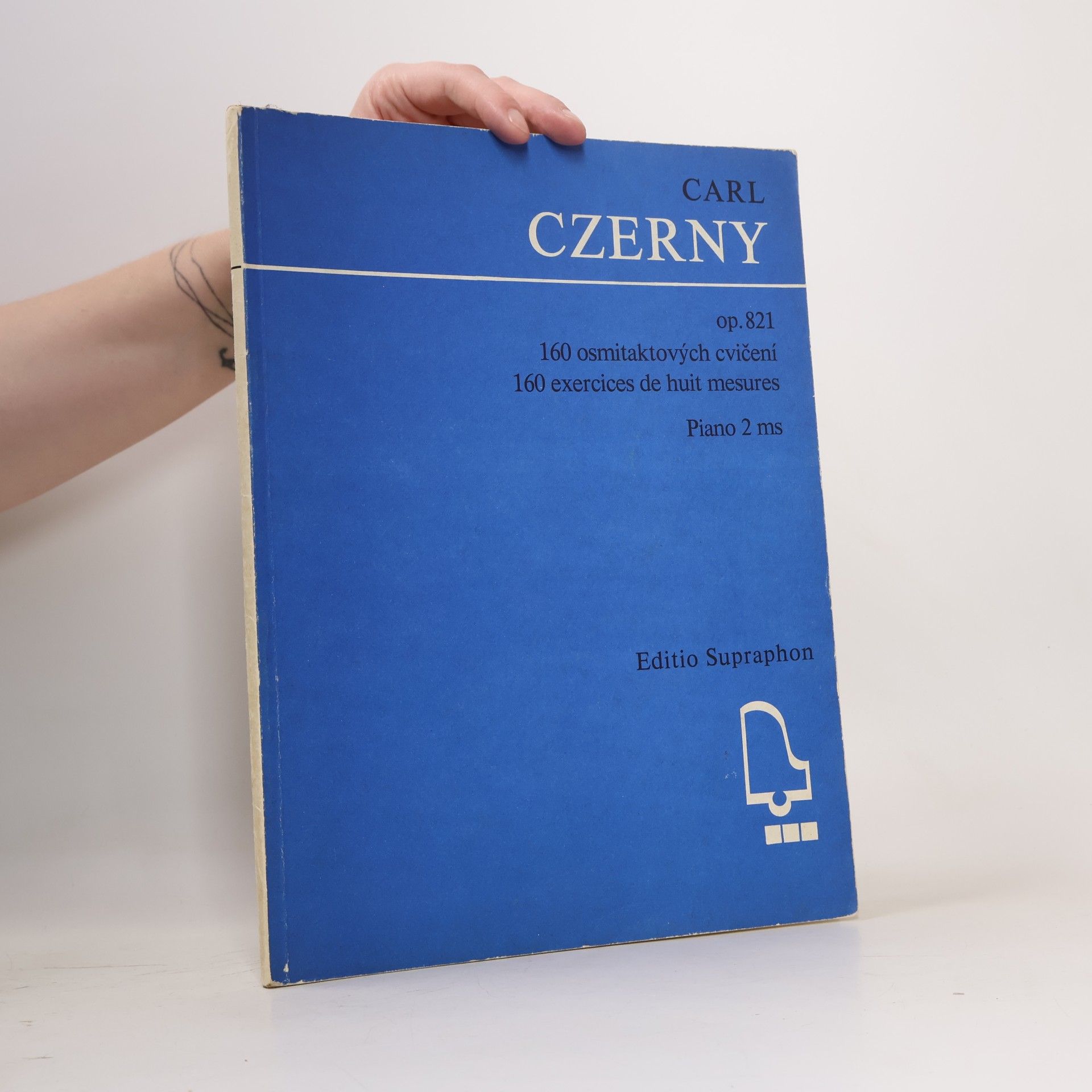 op. 821. 160 osmitaktových cvičení.160 exercices de huit mesures