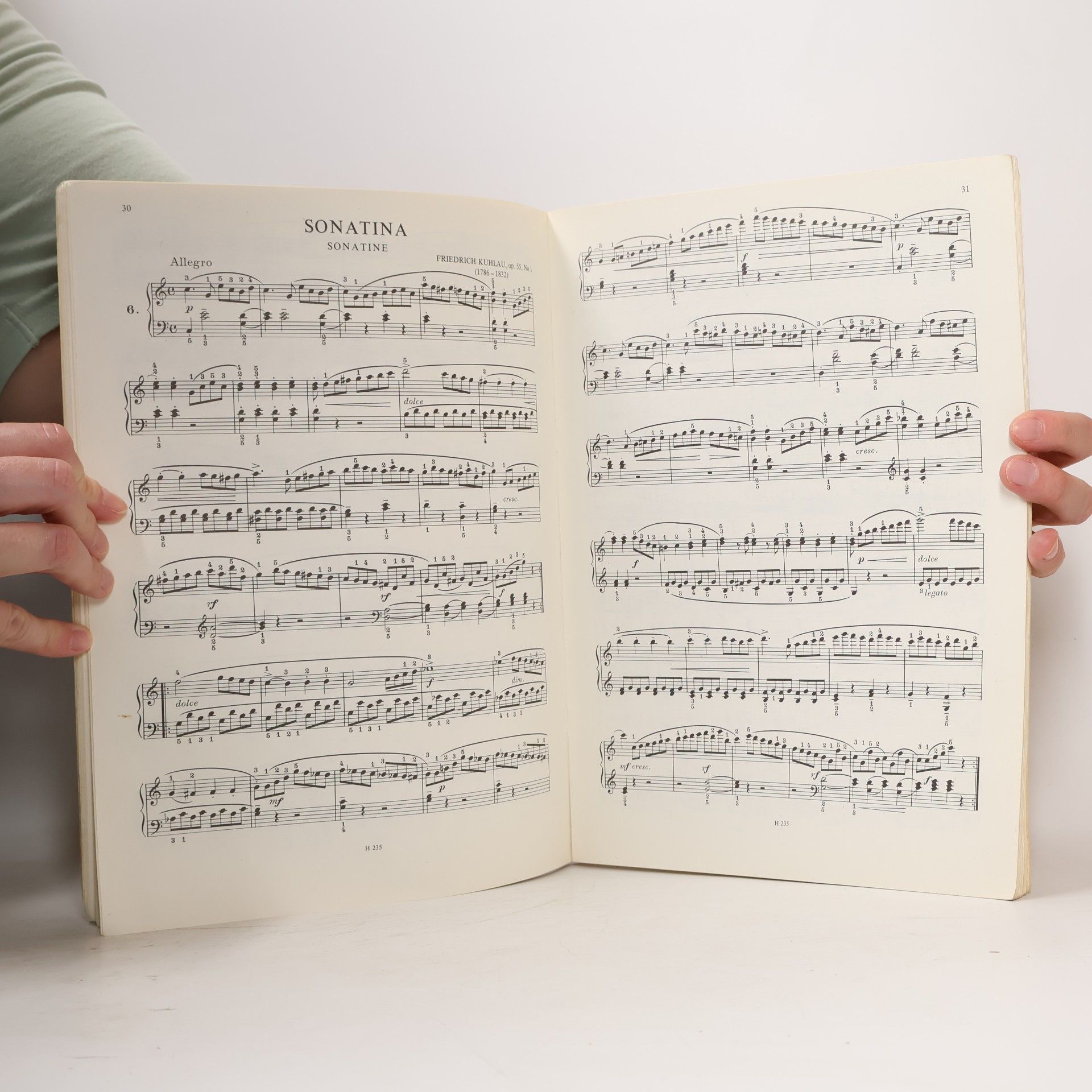 Muzio Clementi Sonatiny a ronda 1