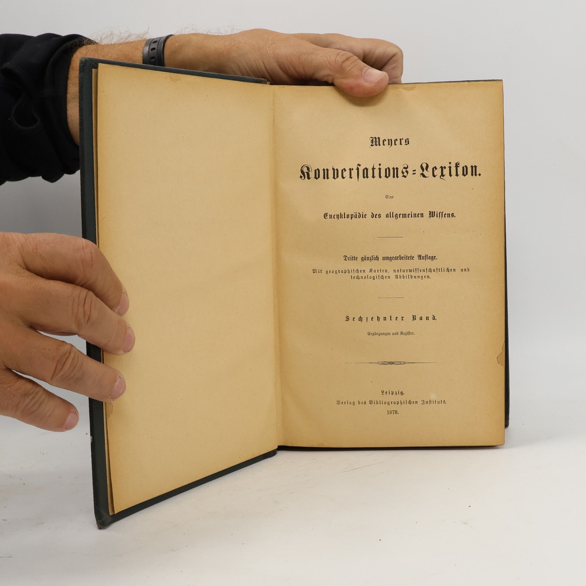 Various authors Meyer's Konversations Lexikon