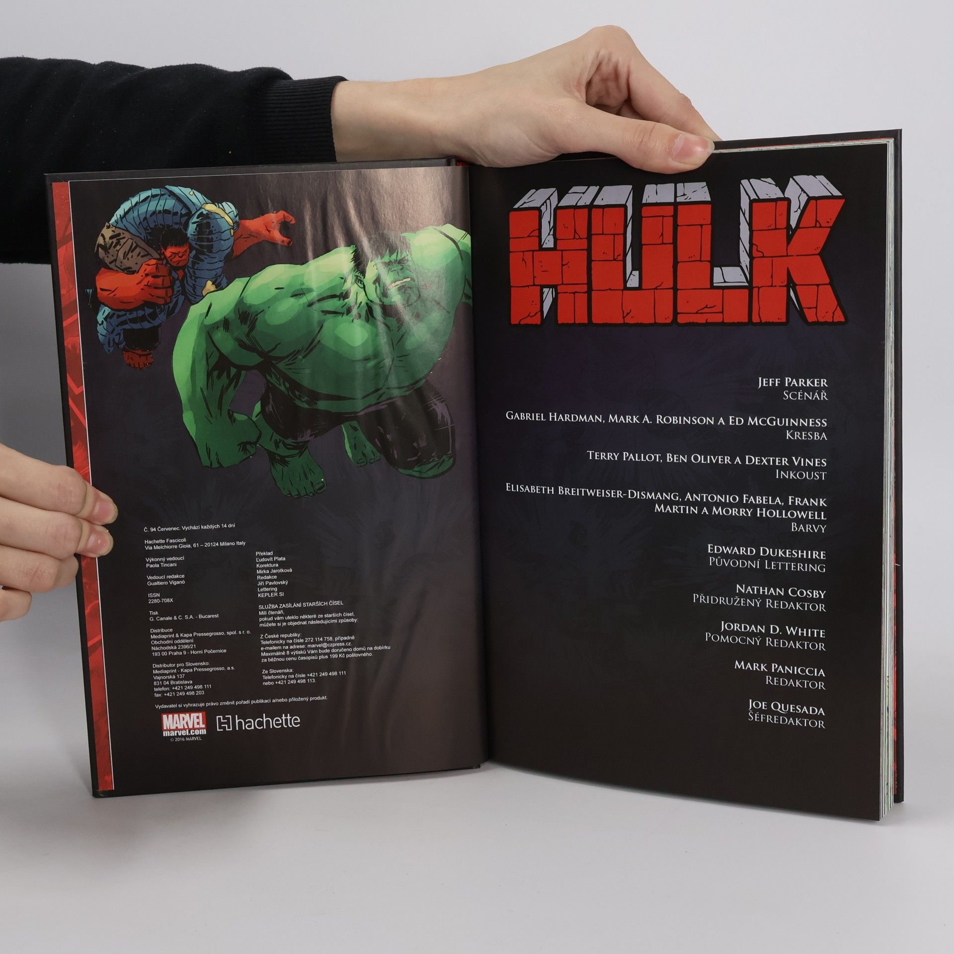 Jeff Parker Ultimátní komiksový komplet 71. Hulk. Spálená země