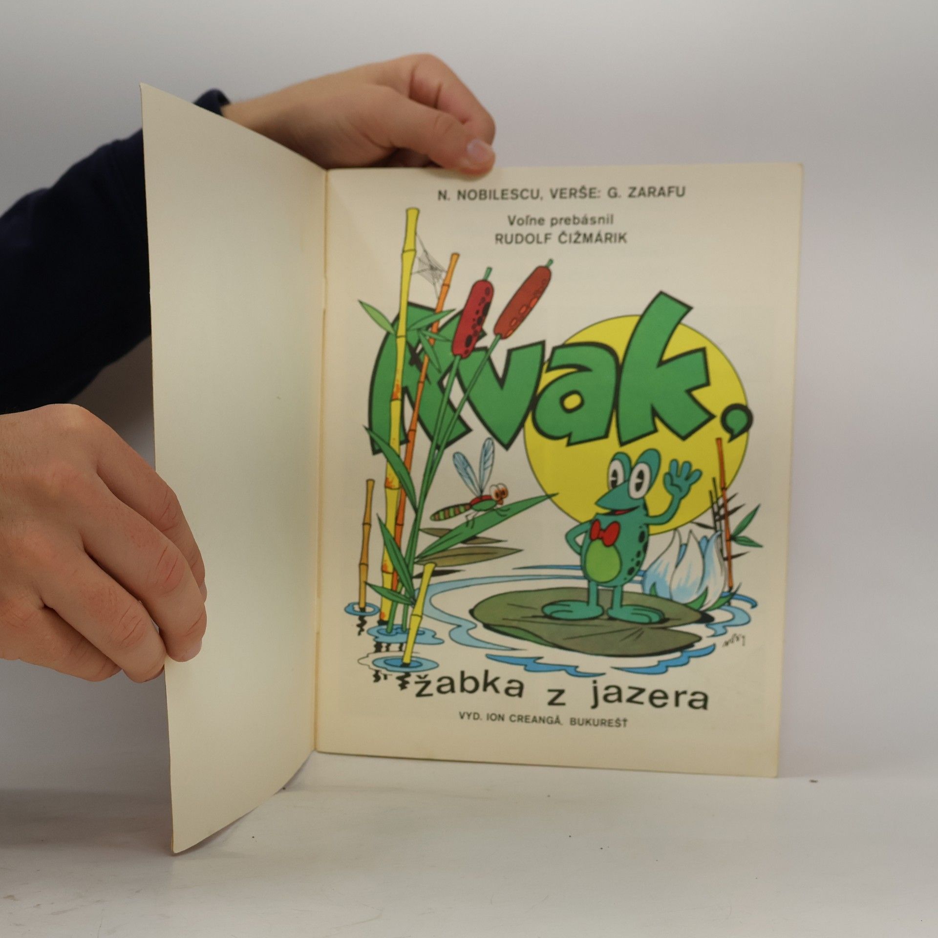 V. Nobilescu Kvak, žabka z jazera