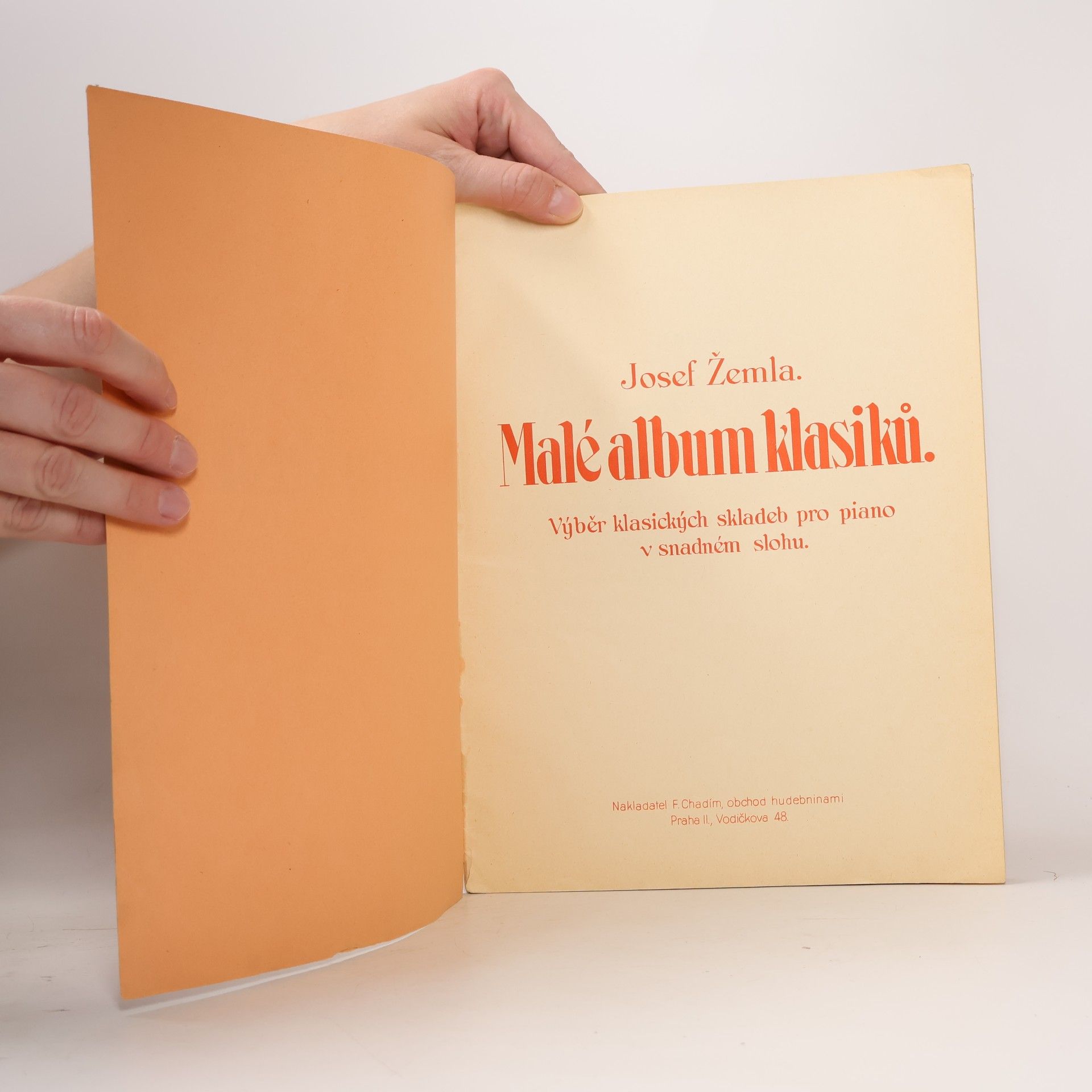 Josef Žemla Malé album klasiků.