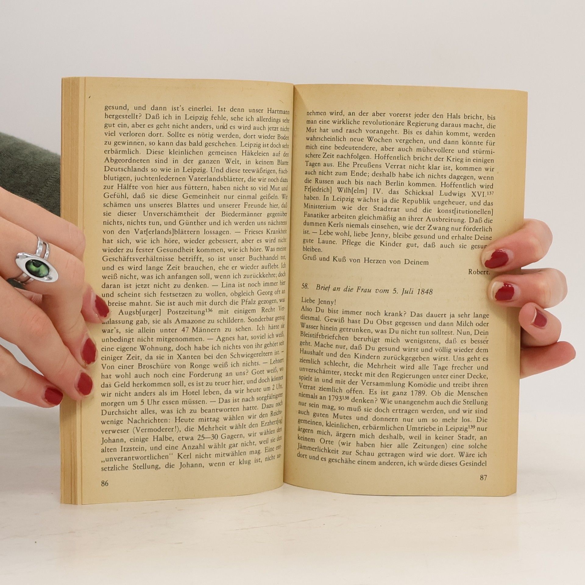 Robert Blum Briefe und Dokumente