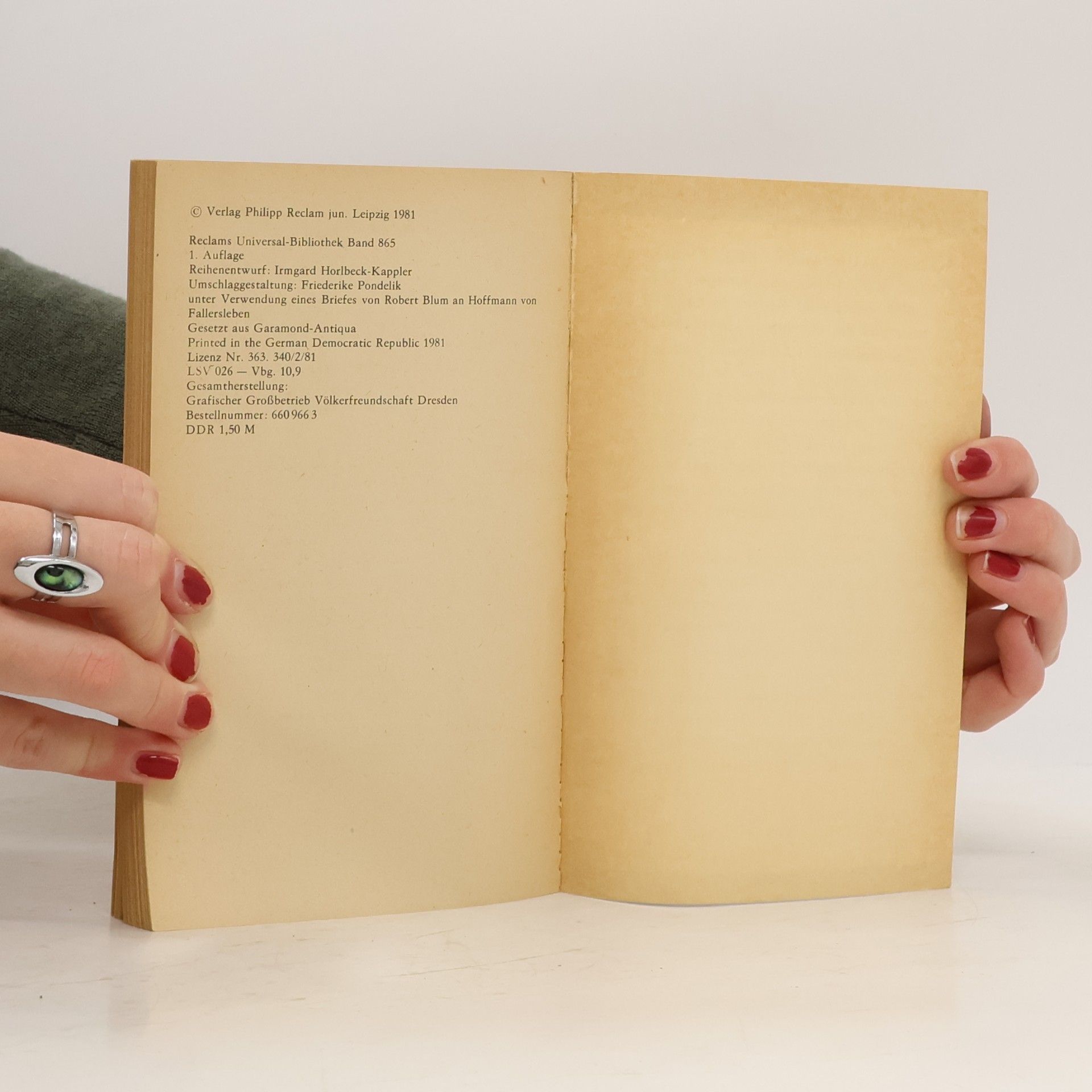 Robert Blum Briefe und Dokumente