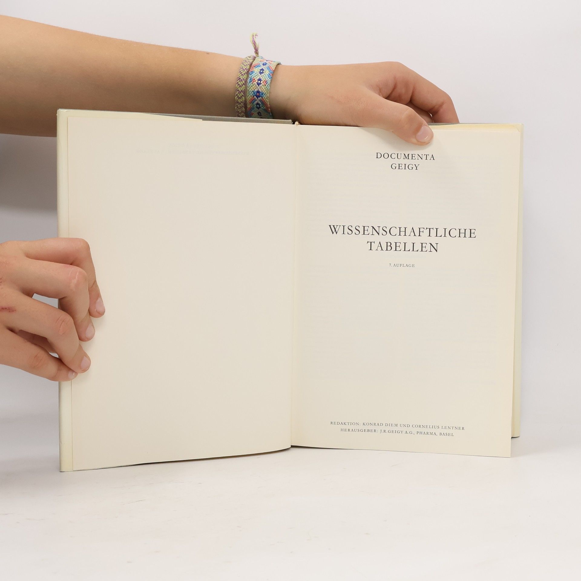 J.R. Geigy Wissenschaftliche Tabellen