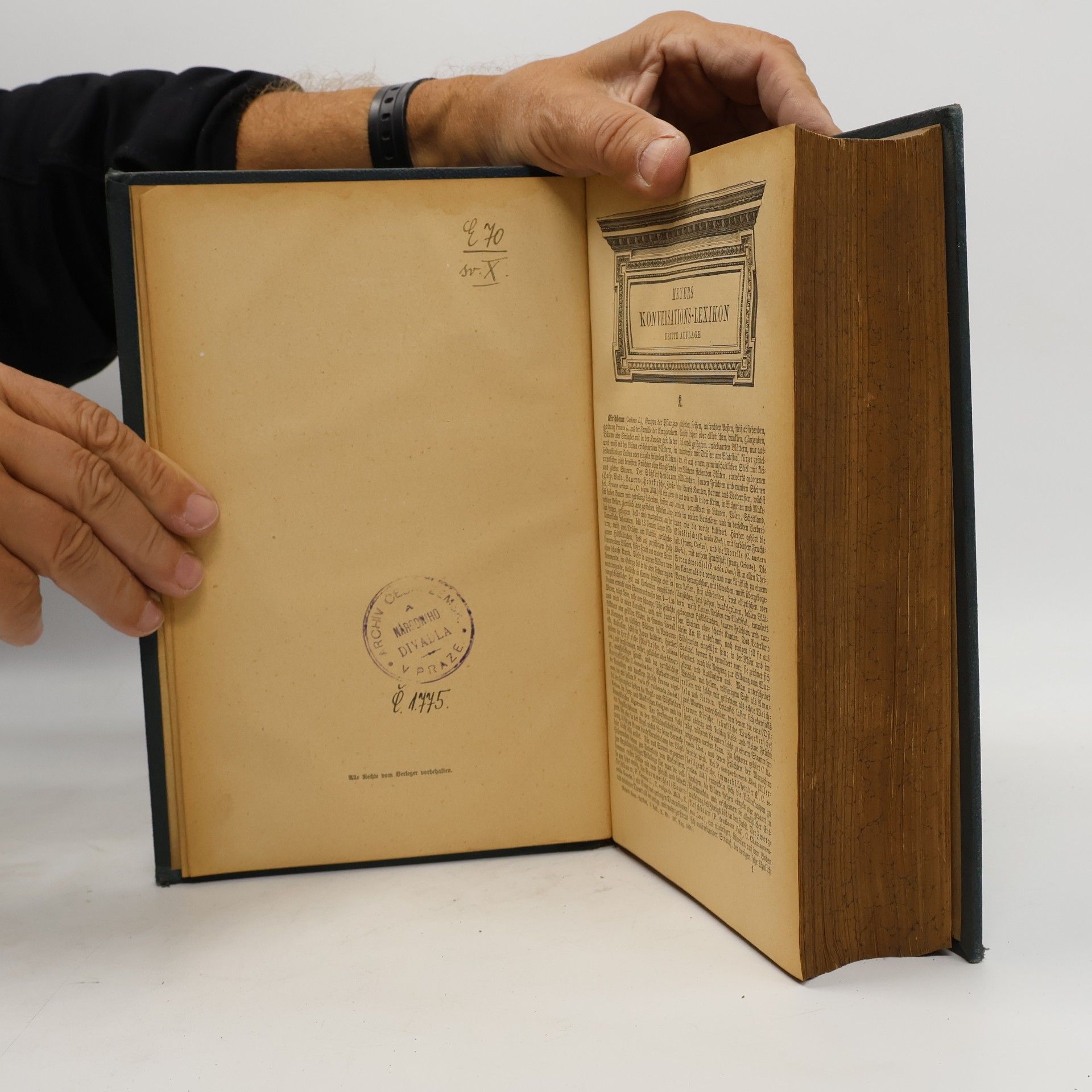 Various authors Meyer's Konversations Lexikon