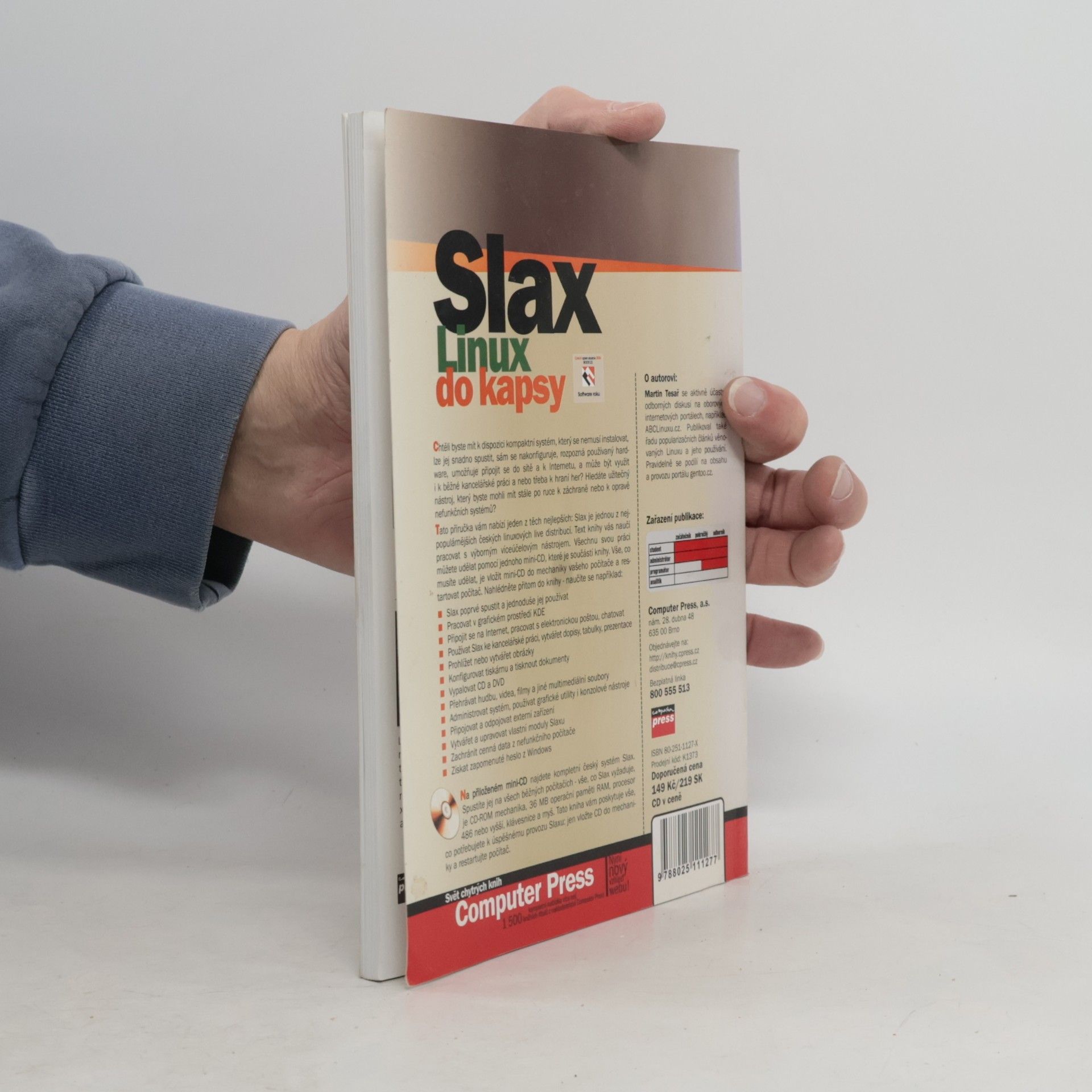 Martin Tesař Slax - Linux do kapsy
