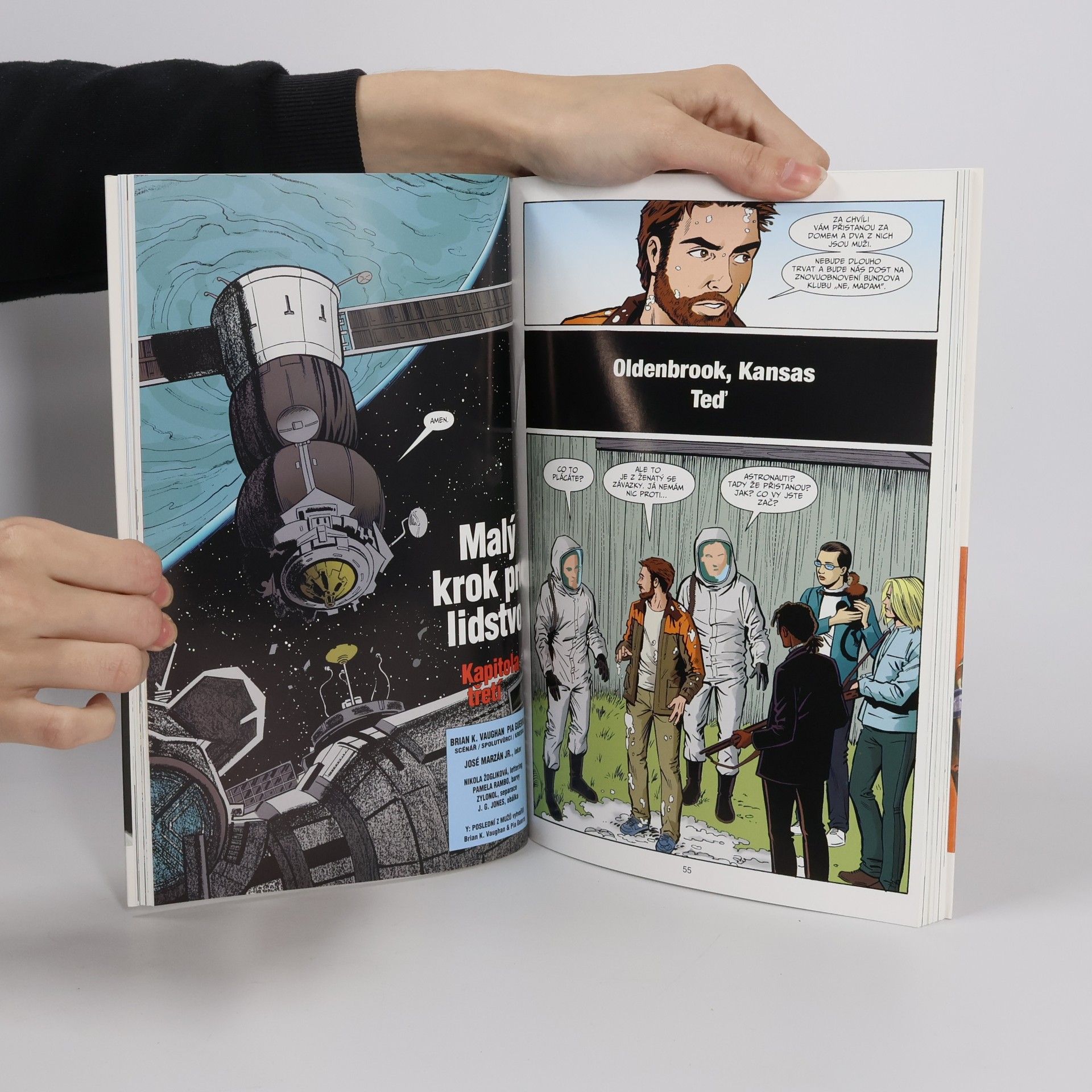 K. Brian Vaughan Y: poslední z mužů - Malý krok pro lidstvo