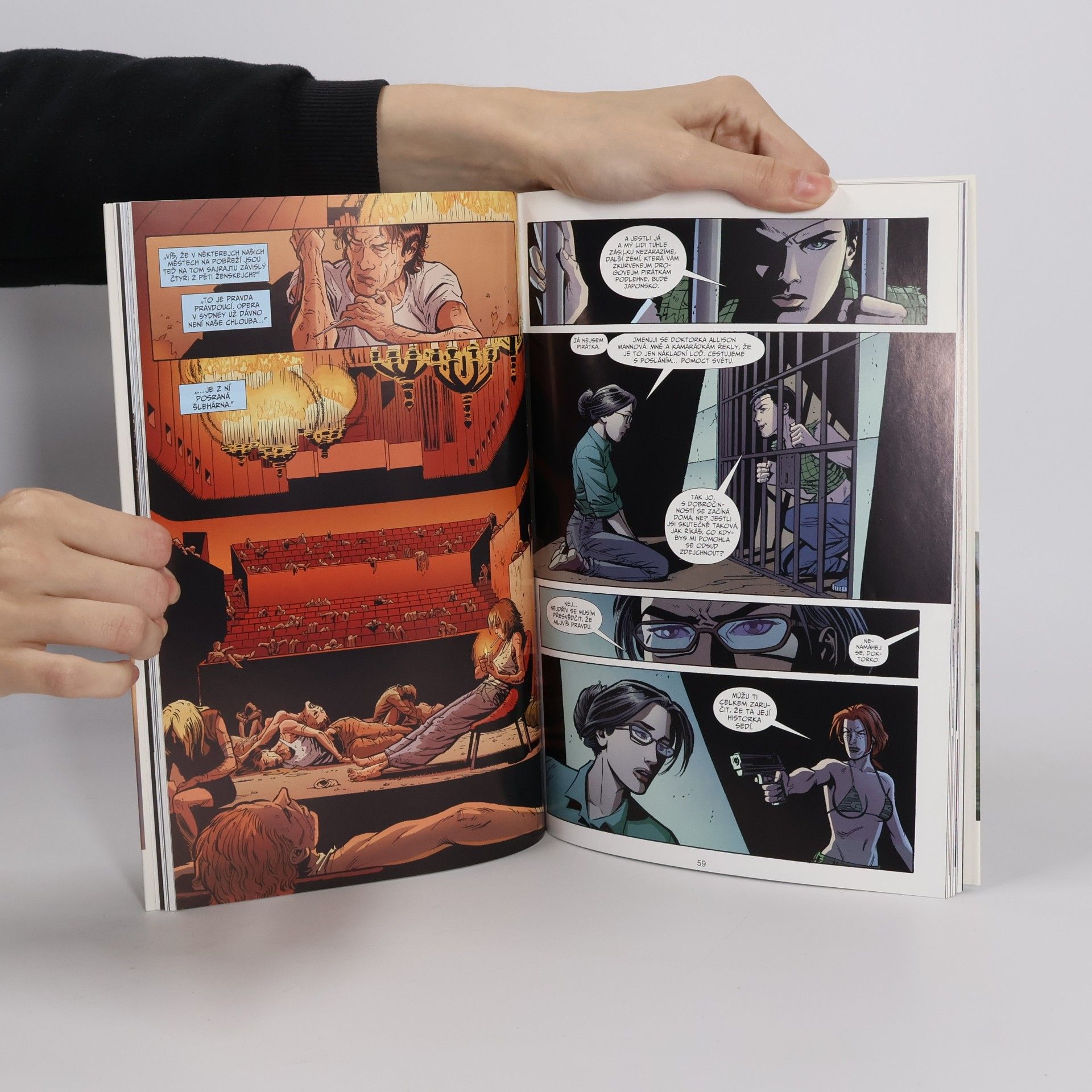 Brian K. Vaughan Y. poslední z mužů - Holky s holkama (díl VI)