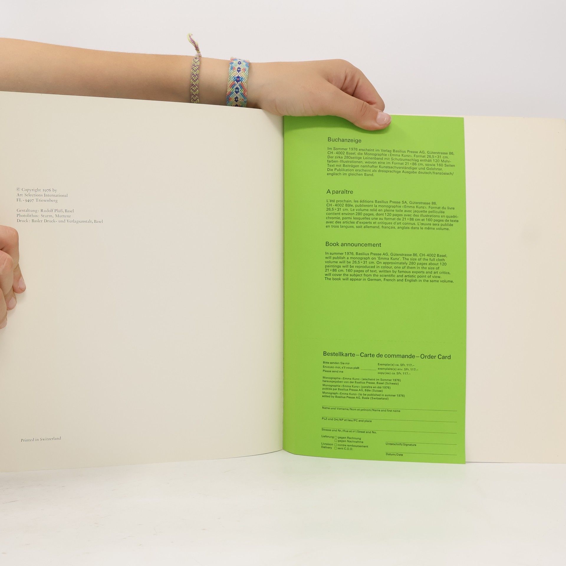 Various authors Emma Kunz