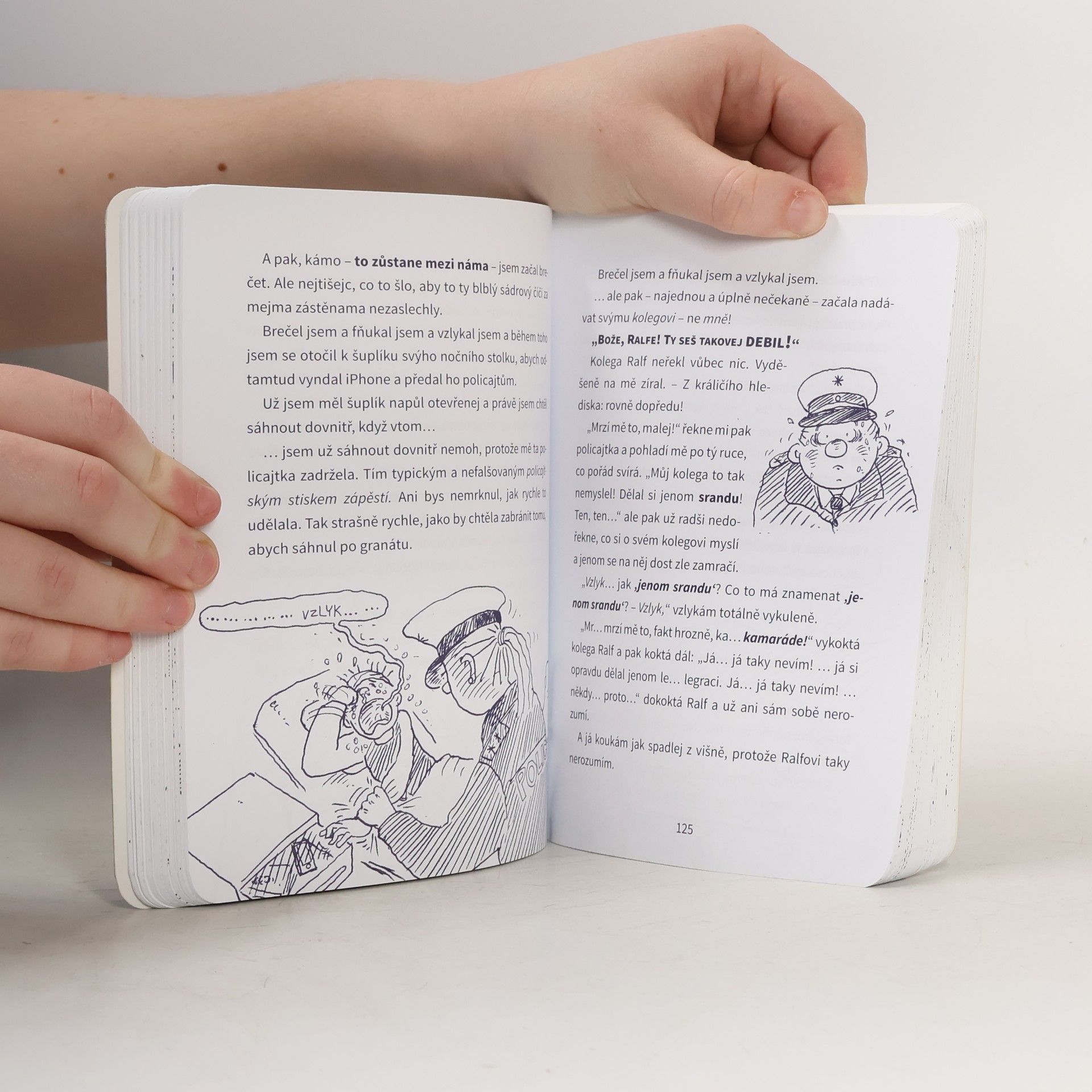 Hans-Jürgen Feldhaus Fakt hustý! Komiksový román