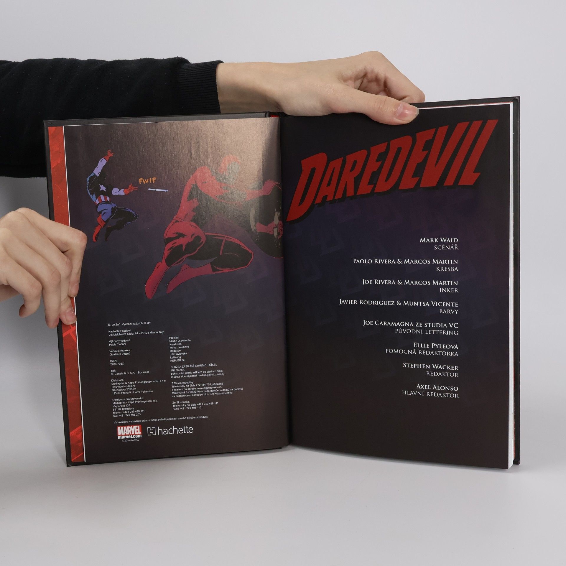 Mark Waid Daredevil. Zvuk a zlost