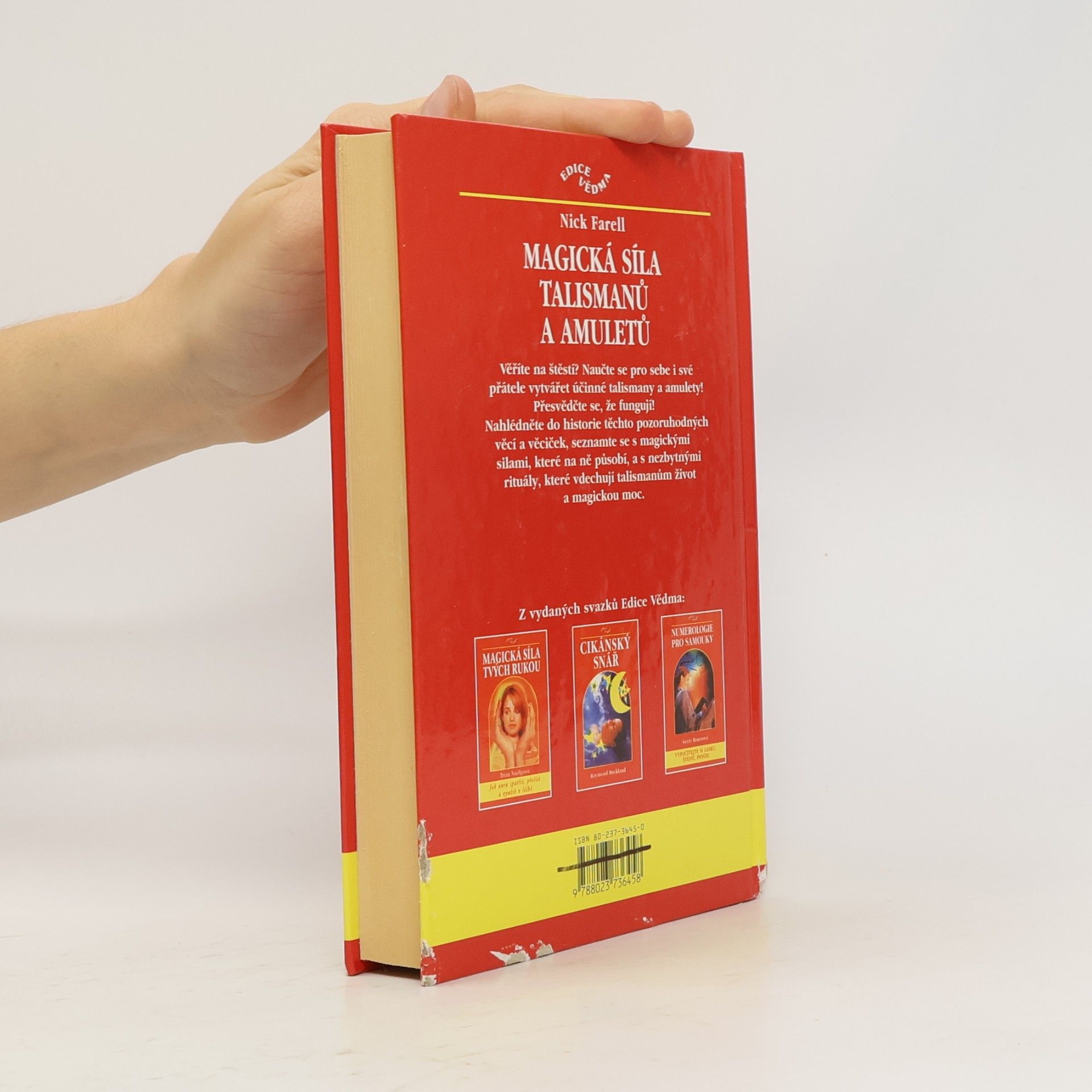 Nick Farell Magická síla talismanů a amuletů, vytváření a praktické využití