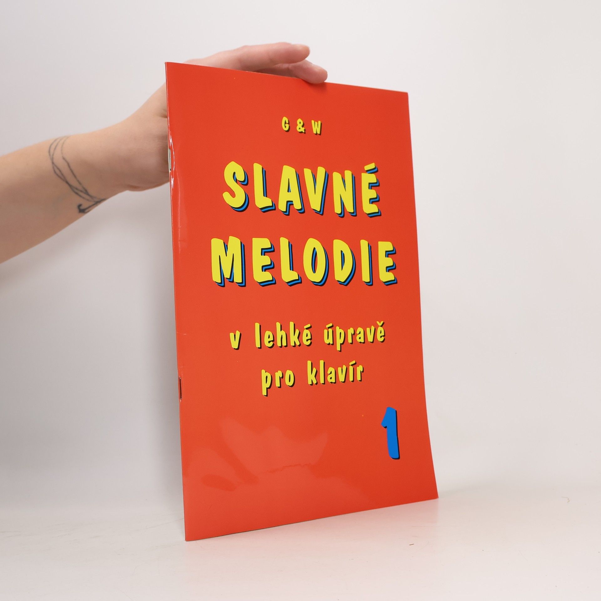 Slavné melodie v lehké úpravě pro klavír. 1. díl