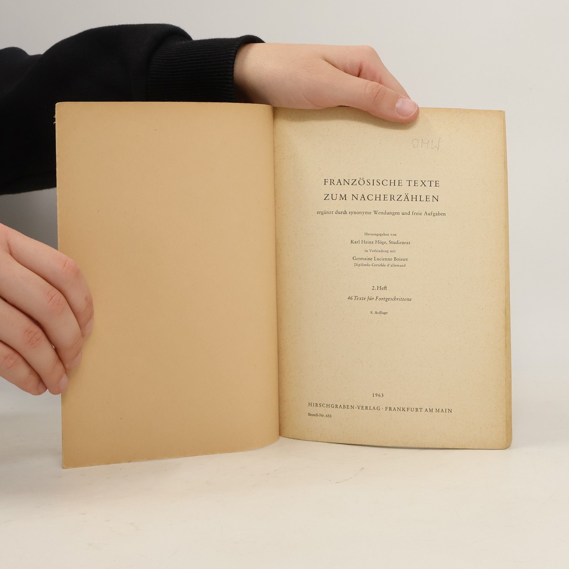 Autorenkollektiv Französische Texte zum Nacherzählen 2