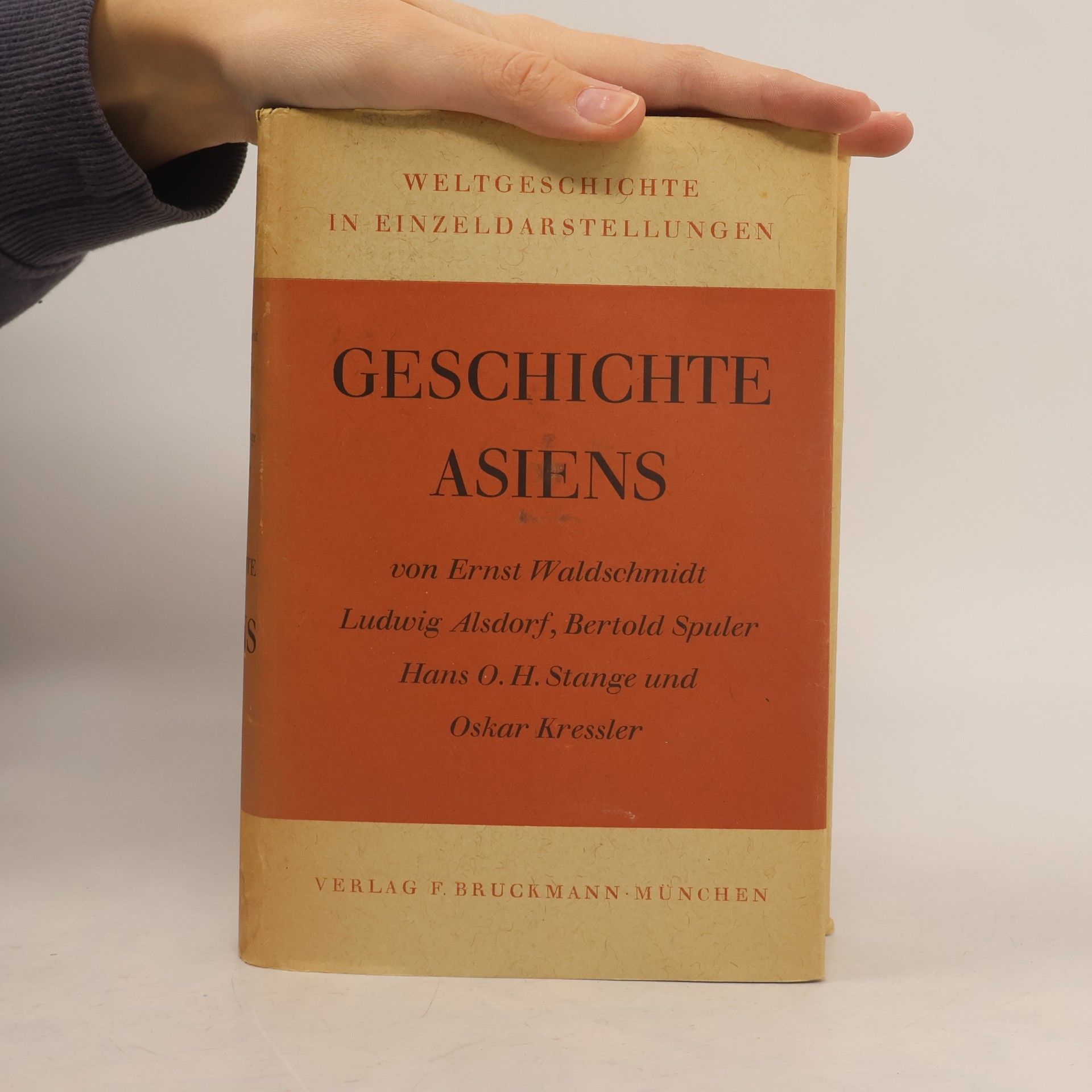 Ernst Waldschmidt Geschichte Asiens