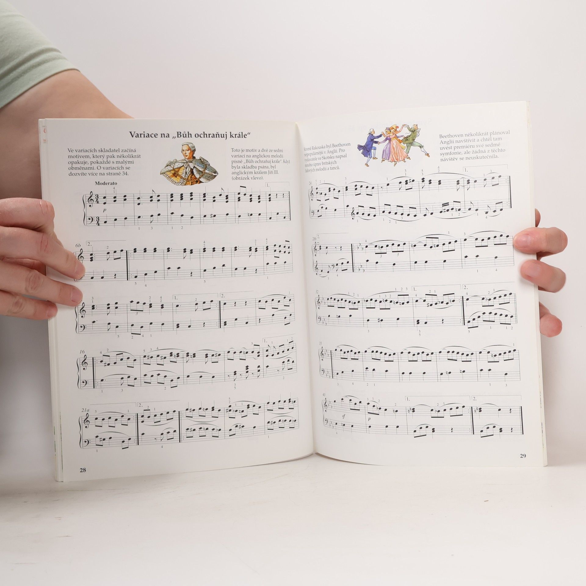 Ludwig van Beethoven Jak se hraje Beethoven. Více než 25 jednoduchých skladeb pro klavír