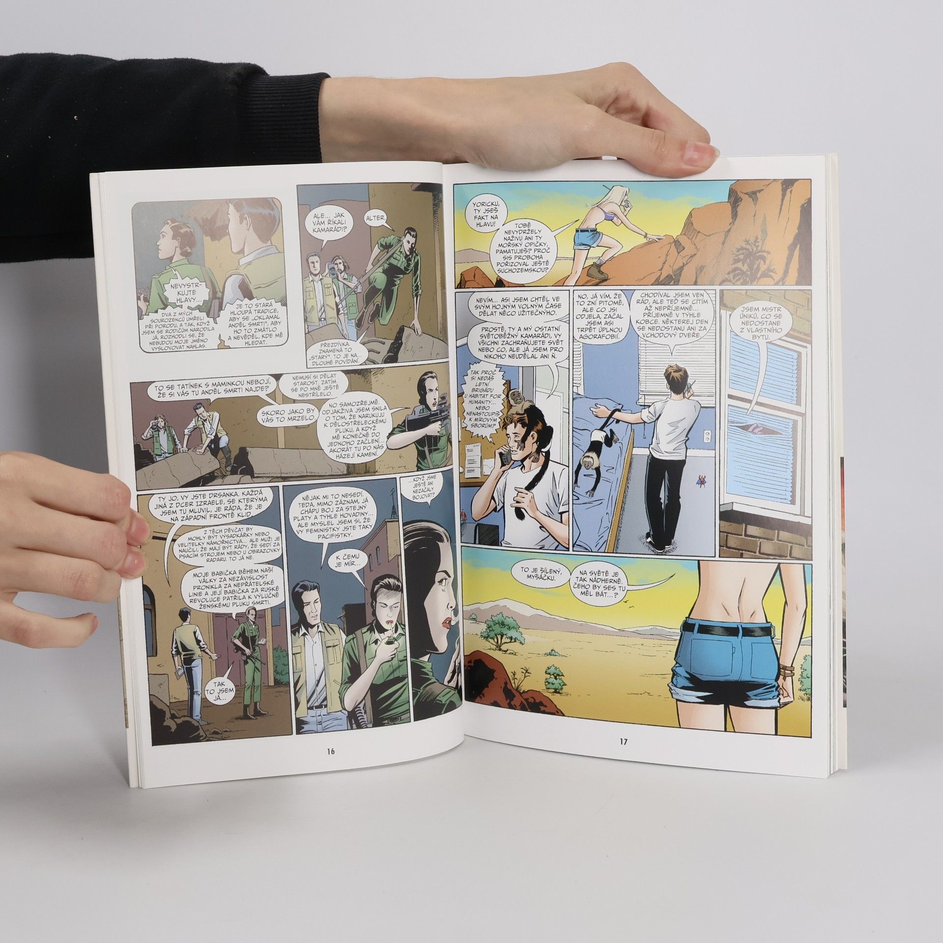 Brian K. Vaughan Y. Poslední z mužů. Jako jeden muž