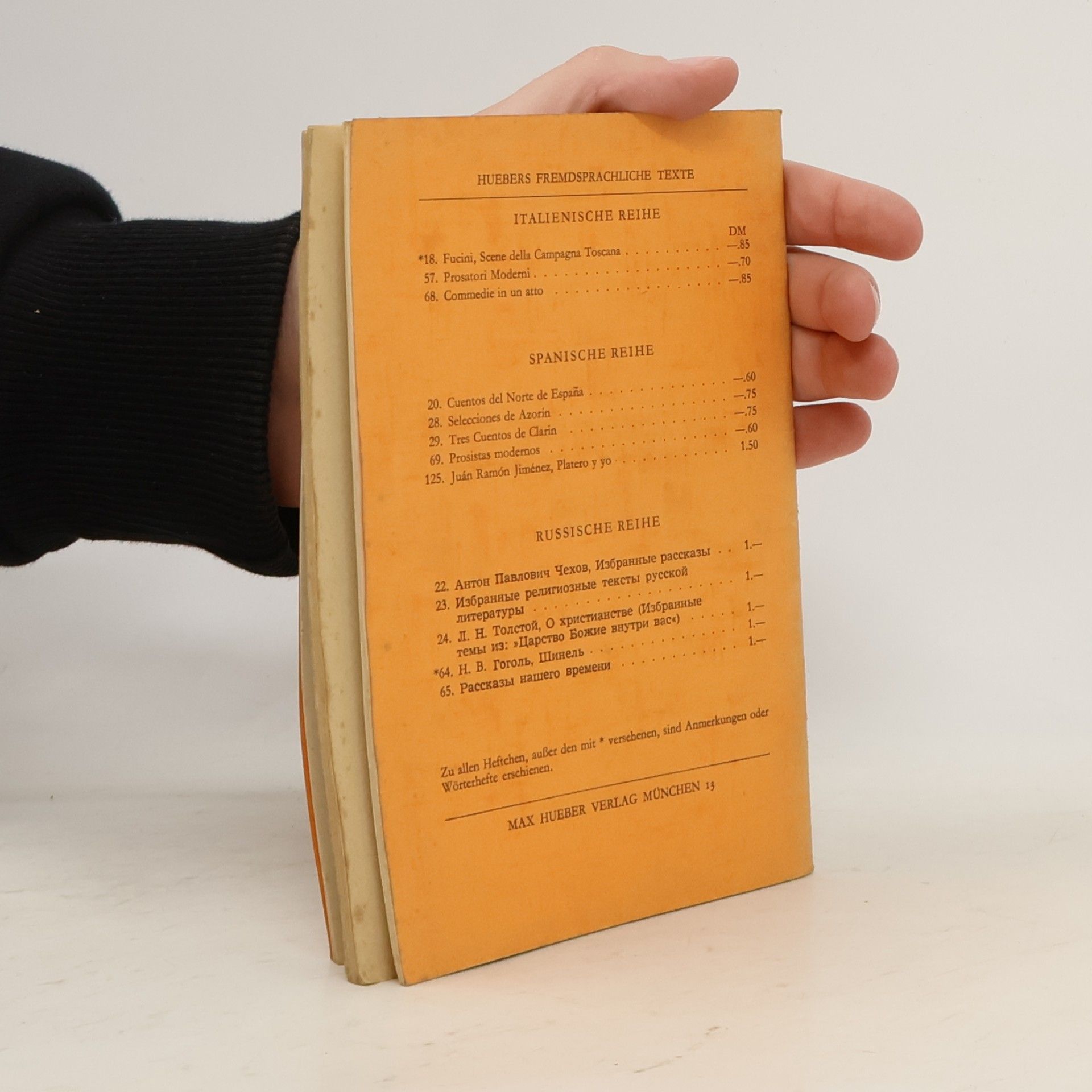 H. Kaufmann Huebers Fremdsprachliche Texte 115