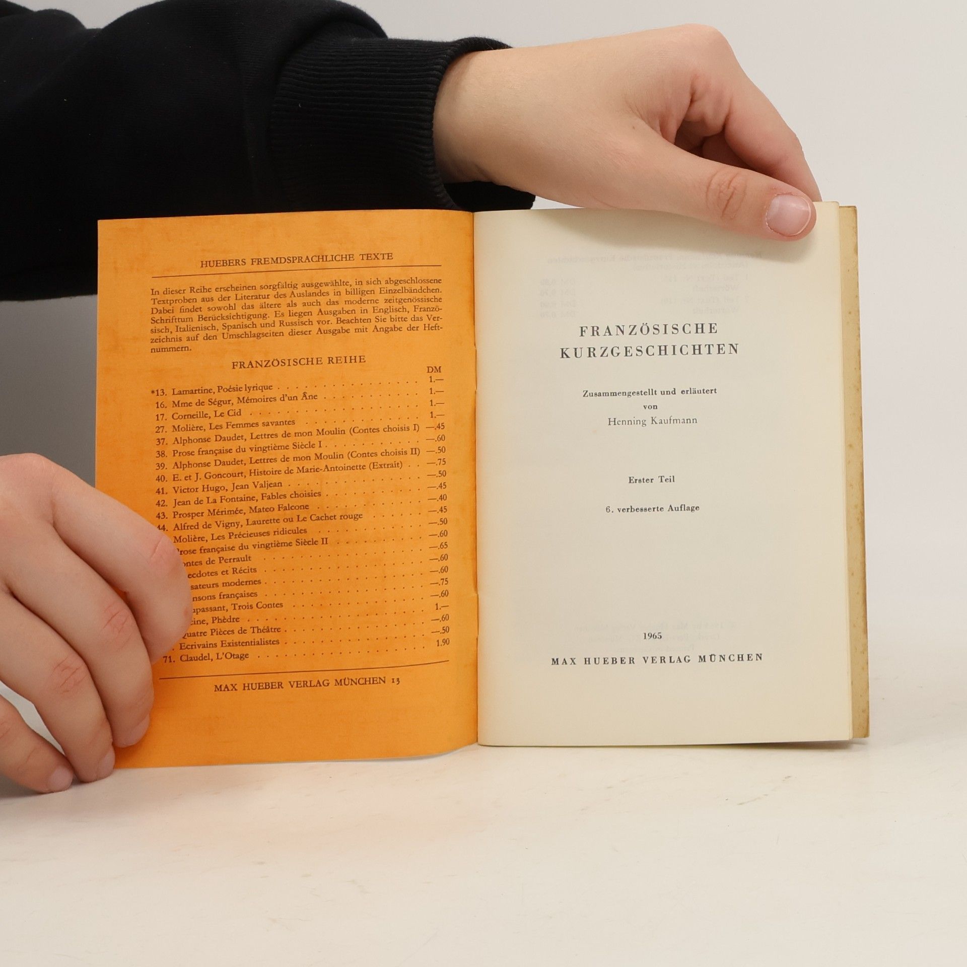 H. Kaufmann Huebers Fremdsprachliche Texte 115