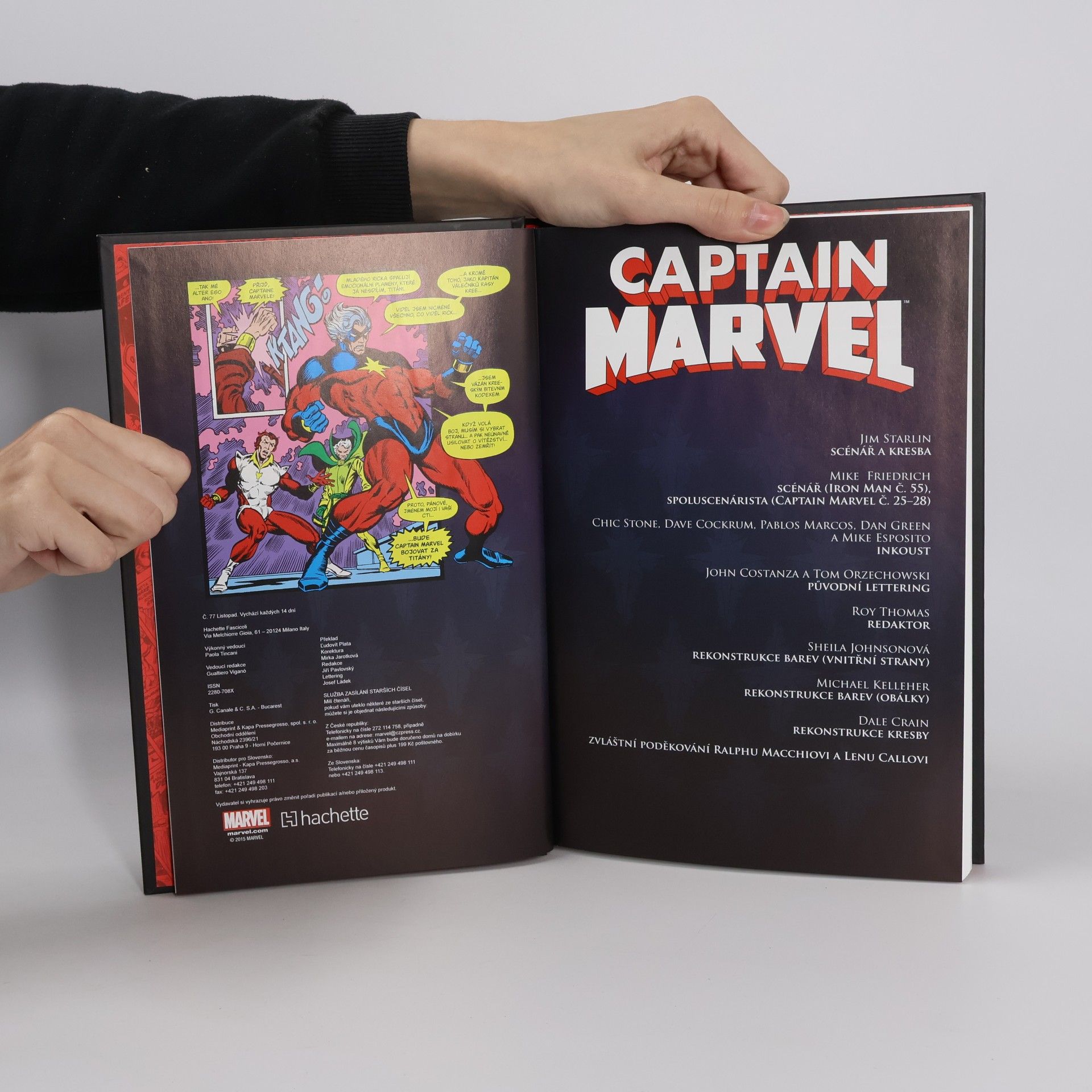 Jim Starlin Ultimátní komixový komplet 108. Captain Marvel. Život a smrt Captaina Marvela. Část první