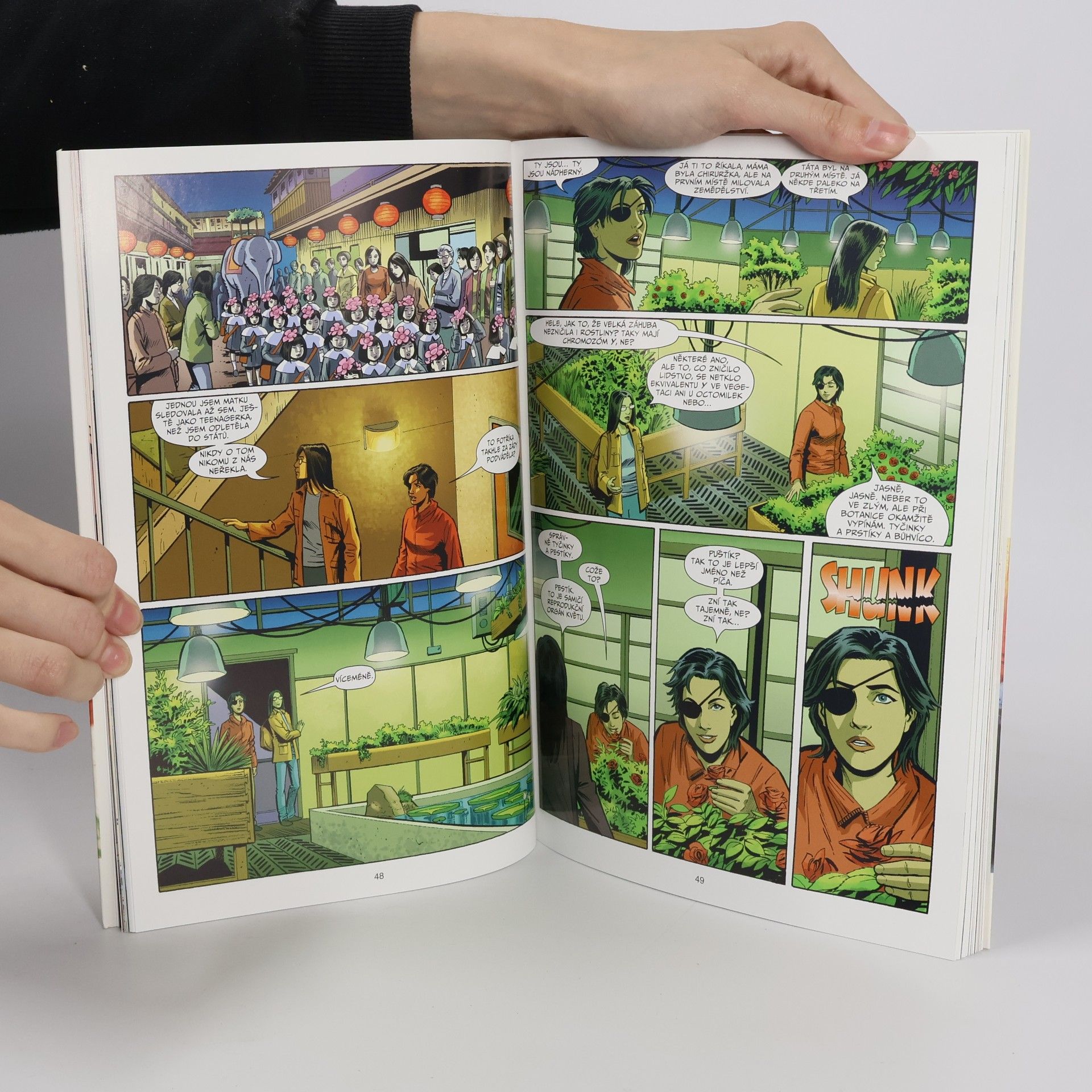 Brian K. Vaughan Y: poslední z mužů. Dračice v kimonu (díl VIII)