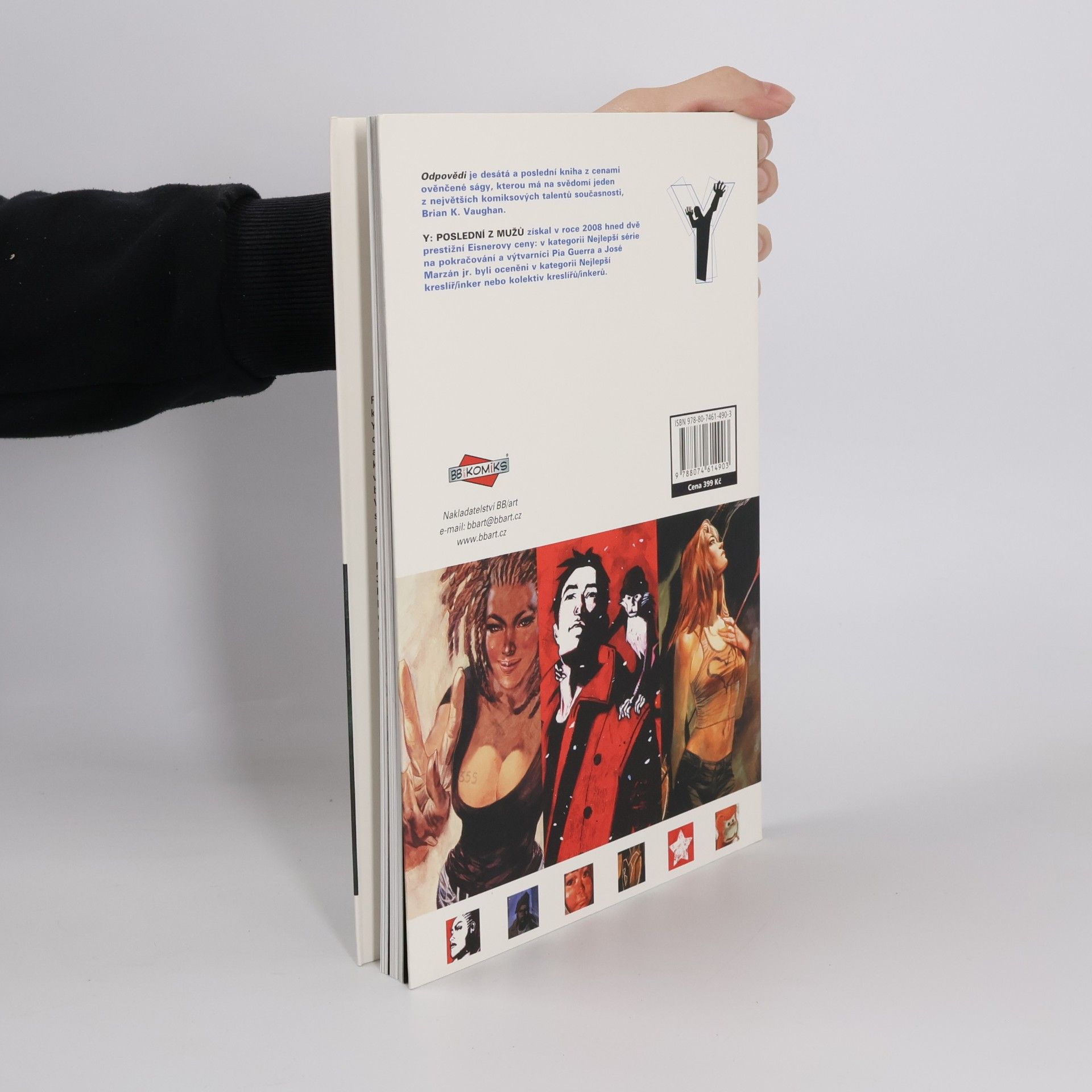 Brian K. Vaughan Y: poslední z mužů - Odpovědi (díl X)
