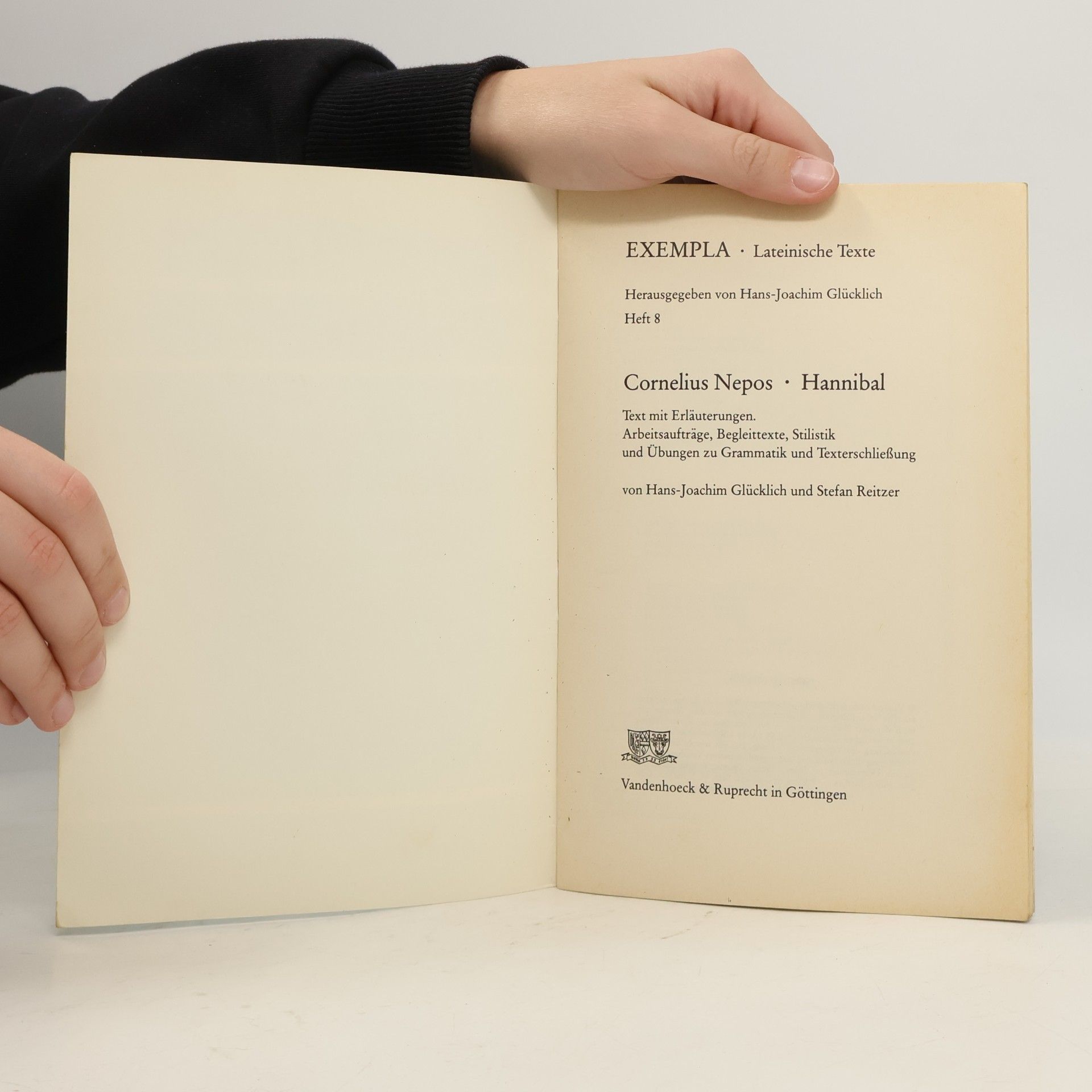 Cornelius Nepos Exempla: Lateinische Texte - 8: Cornelius Nepos, Hannibal