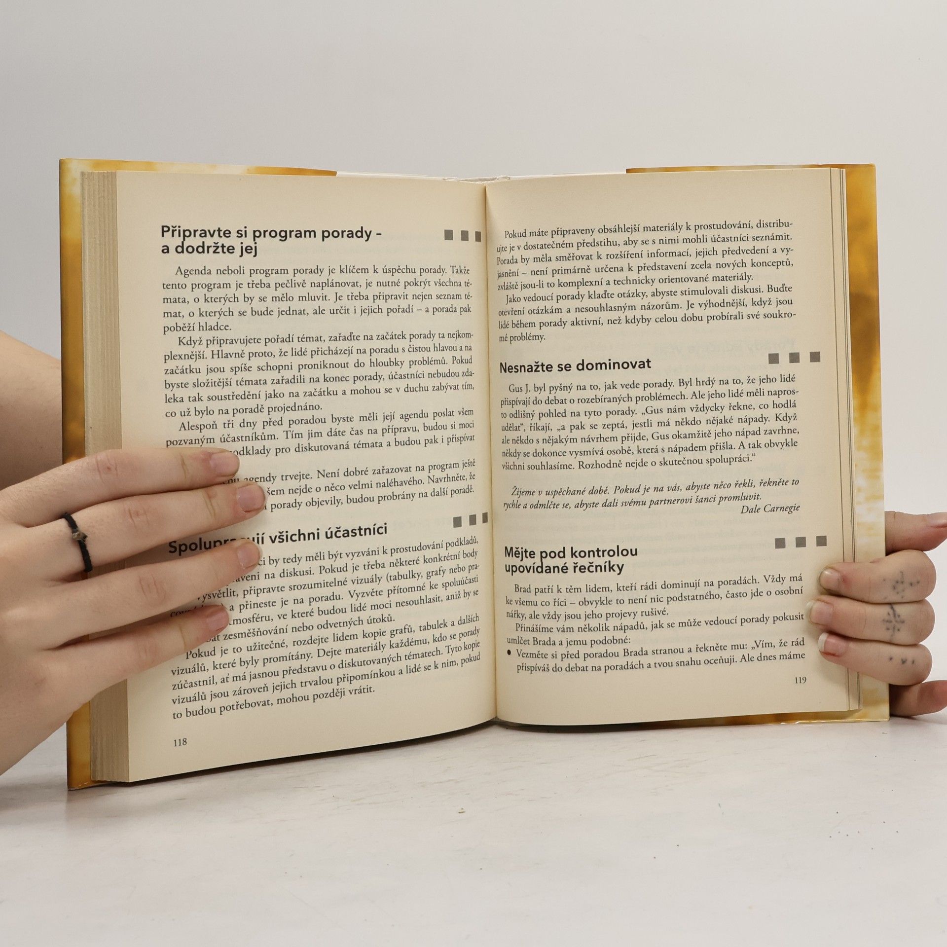 Dale Carnegie Jak správně myslet, jednat a mluvit
